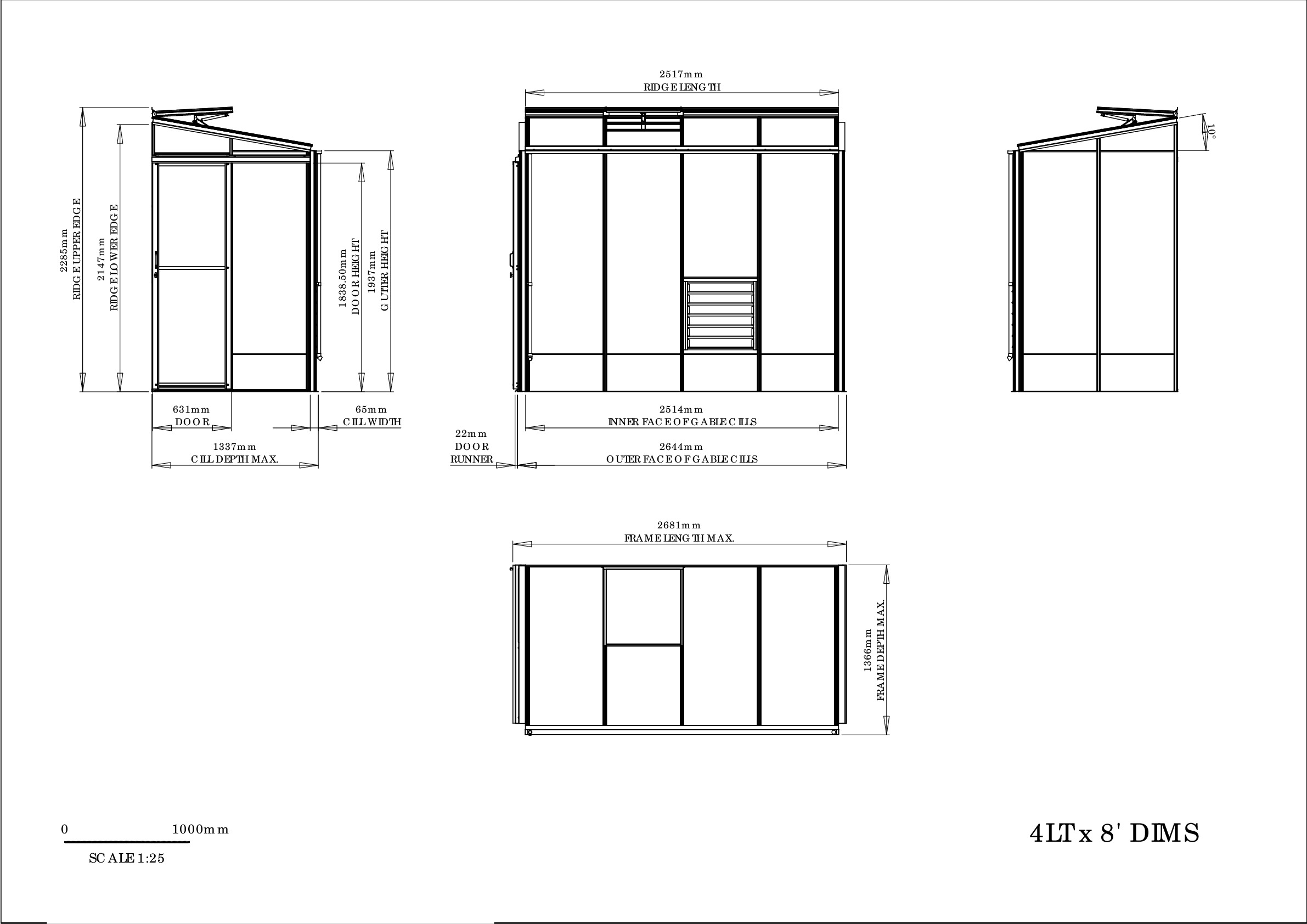 Instructions file 4LT x 8 Dimensions
