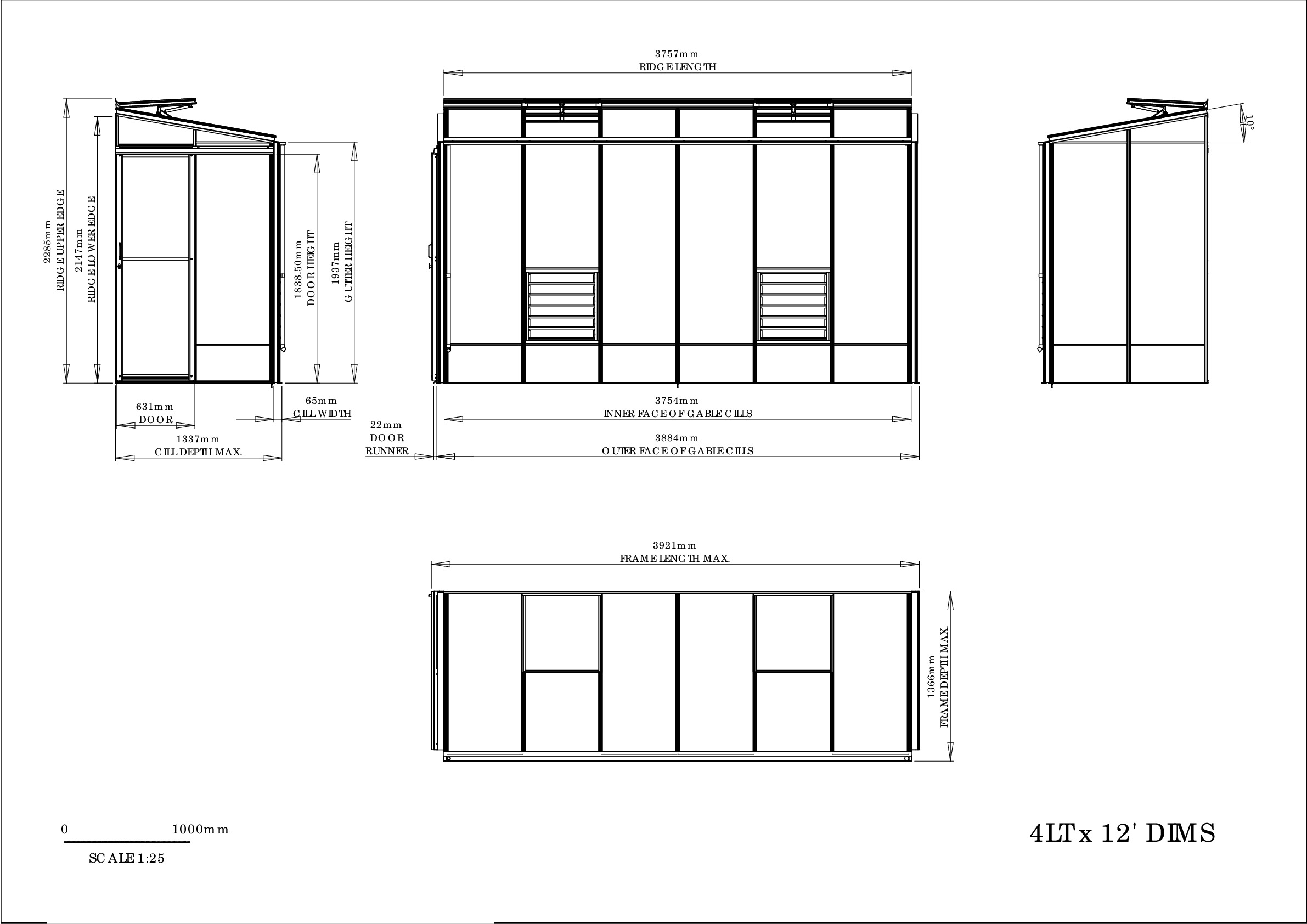 Instructions file 4LT x 12 Dimensions