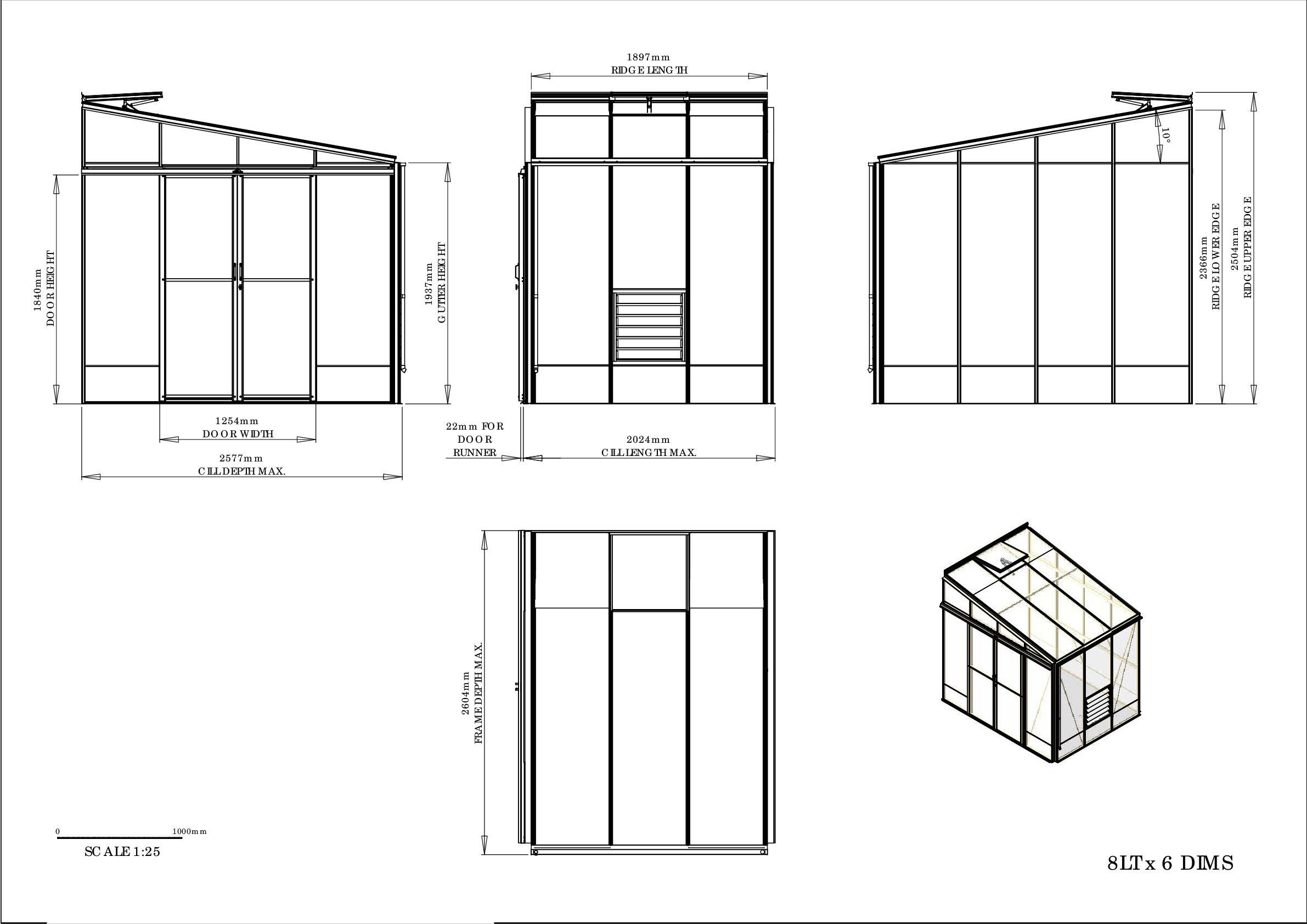 Instructions file 8LT x 6 Dimensions