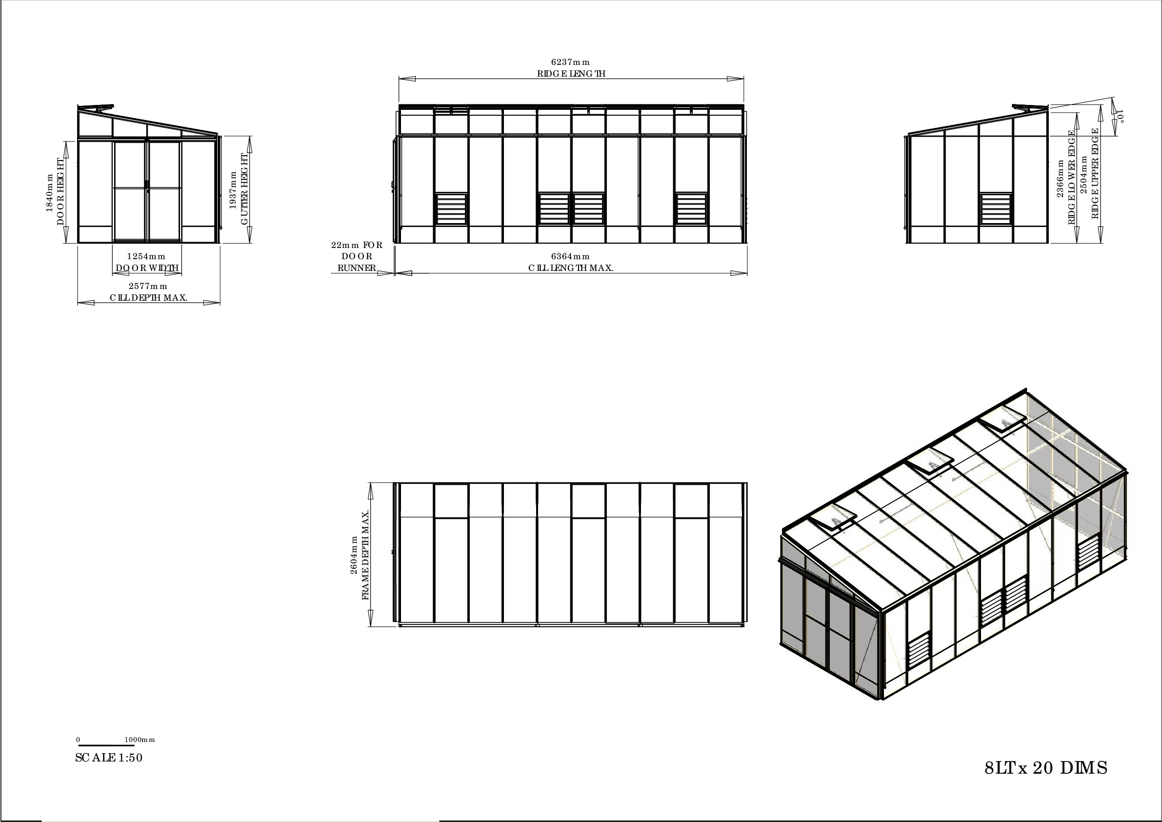 Instructions file 8LT x 20 Dimensions