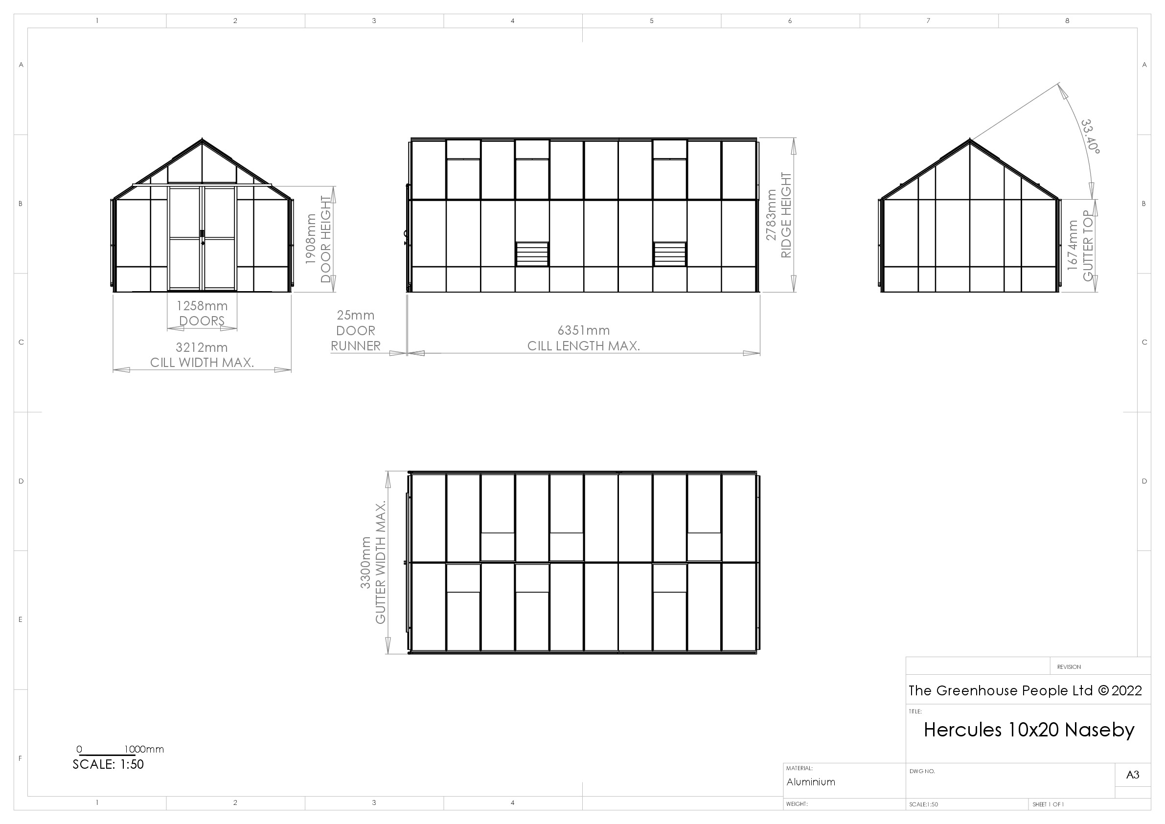 Instructions file 10 x 20 Naseby Dimensions