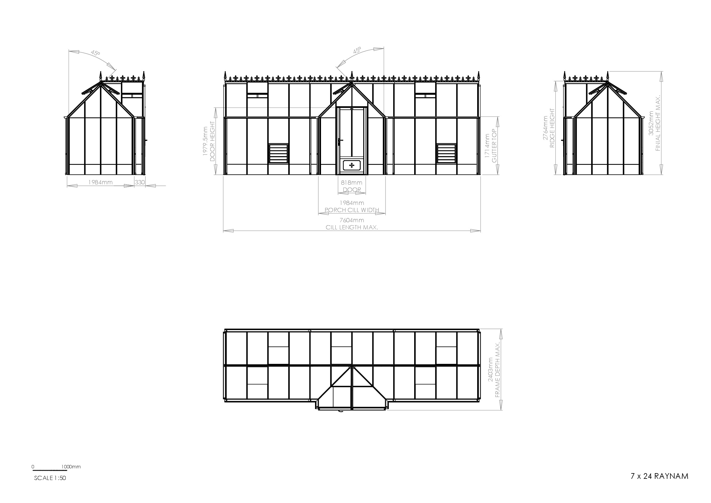 Instructions file 7 x 24 Raynham Dimensions