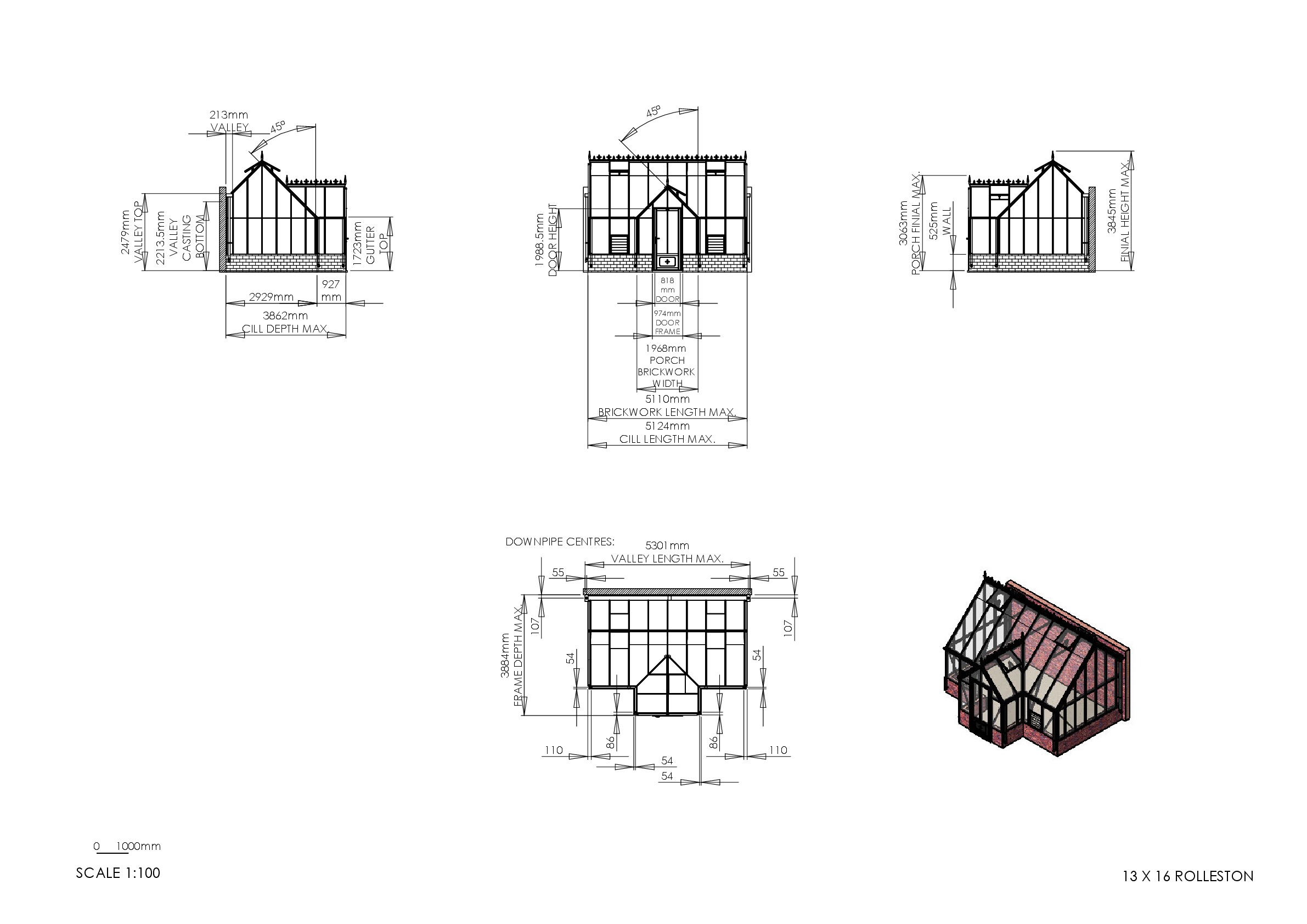 Instructions file 13 x 16 Rolleston Dimensions Drawing