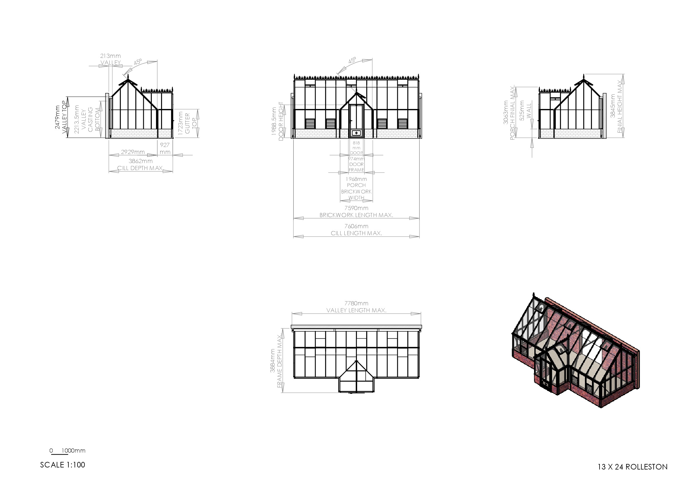 Instructions file 13 x 24 Rolleston Dimensions Drawing
