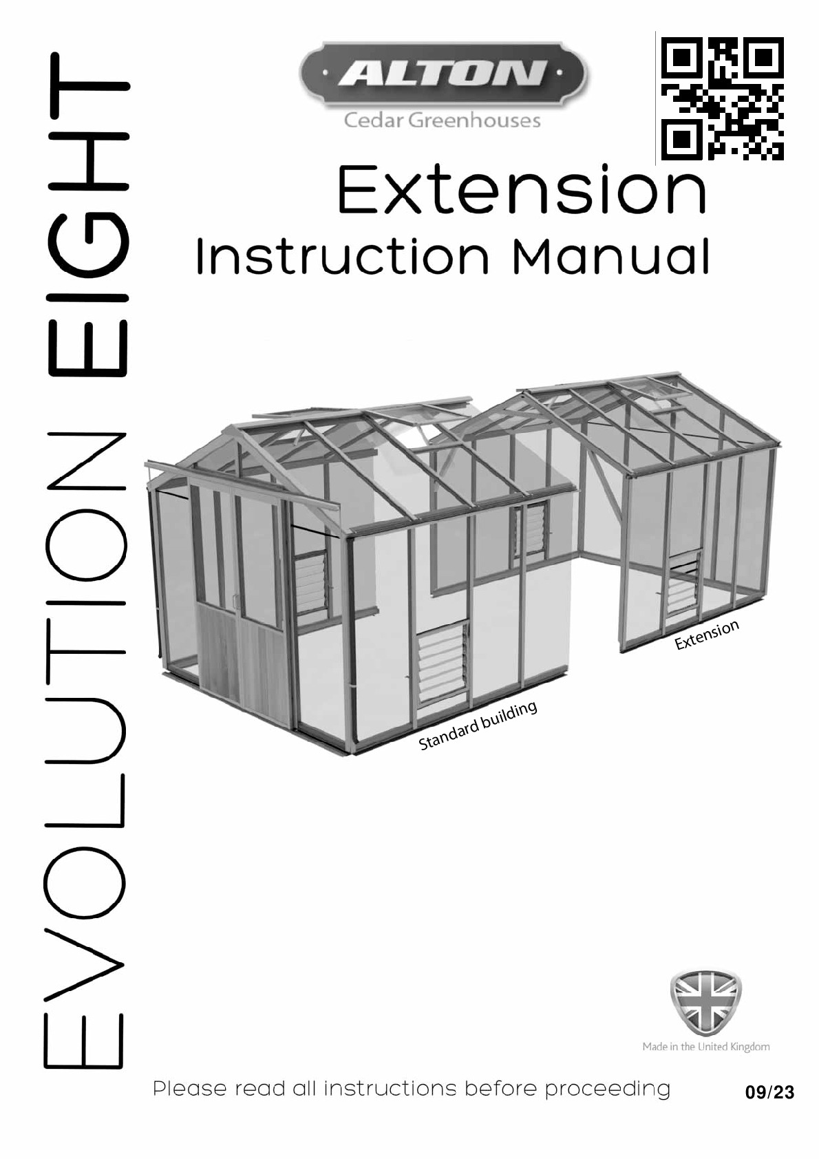 Instructions file Alton Evolution Eight extension instructions