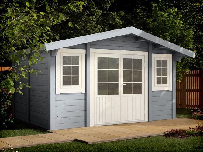 Lillevilla Apex Log Cabin from the Greenhouse People.