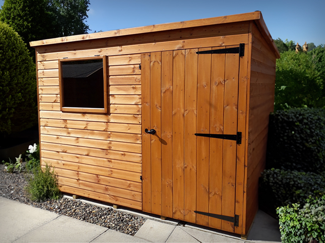 Malvern Bewdley Pent garden shed