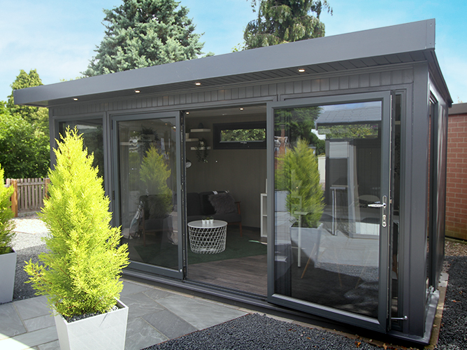 Malvern Hanley contemporary garden room