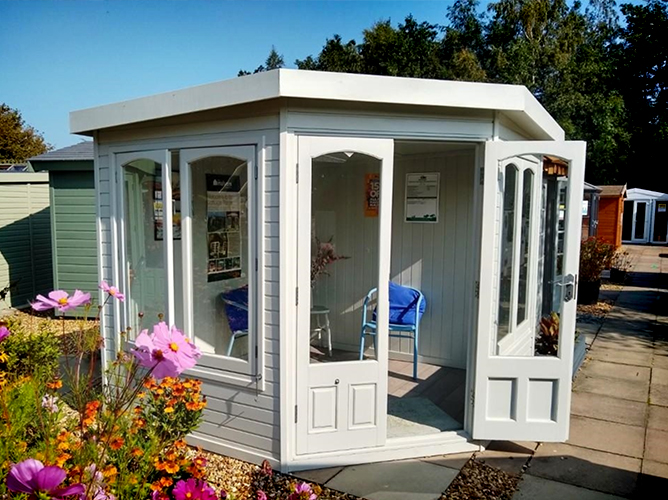 Malvern Harwood Cedar Garden Summerhouse