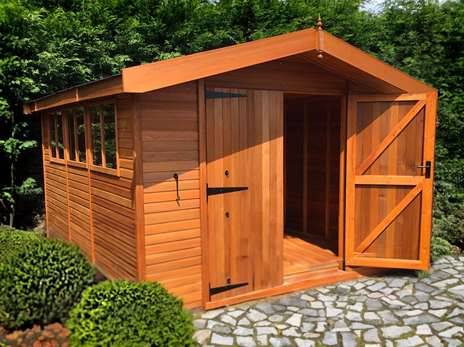 Malvern Heavy Duty Apex garden shed