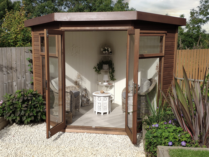 Malvern Studio Corner garden building