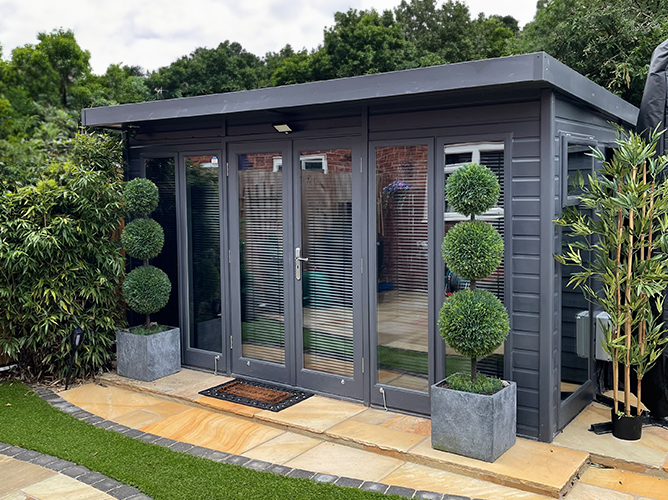 Malvern Studio Pent garden building