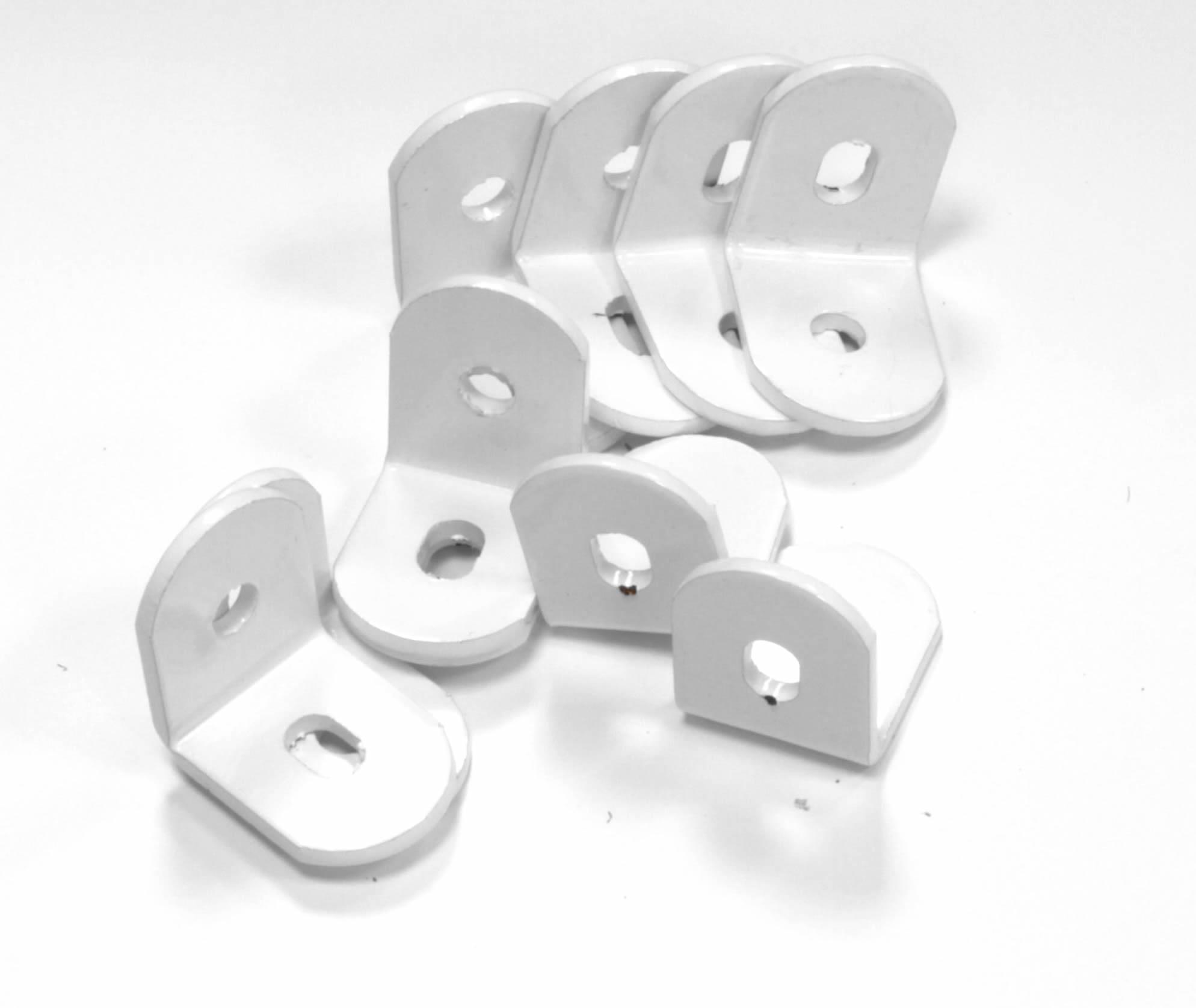 10 x hanging basket bracket | Heritage White