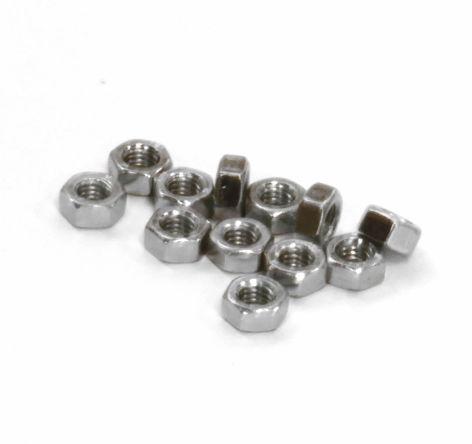12 x Stainless steel nuts for M6 bolts 02-1744