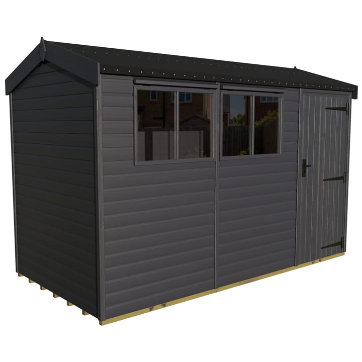 Malvern Heavy Duty Pavilion 6ft deep Graphite Grey 12ft x 6ft