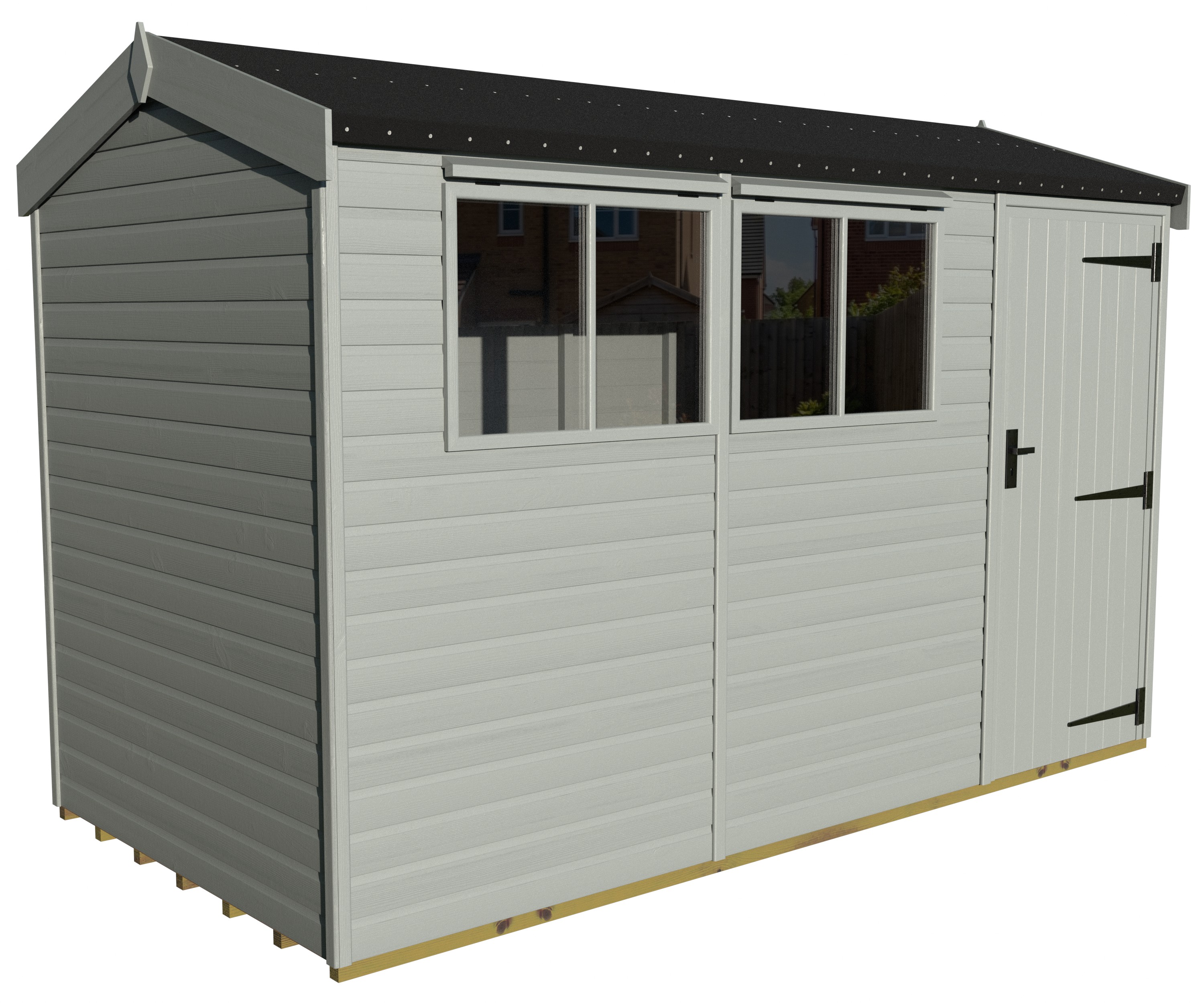 Malvern Heavy Duty Pavilion 6ft deep Olive Grey 12ft x 6ft