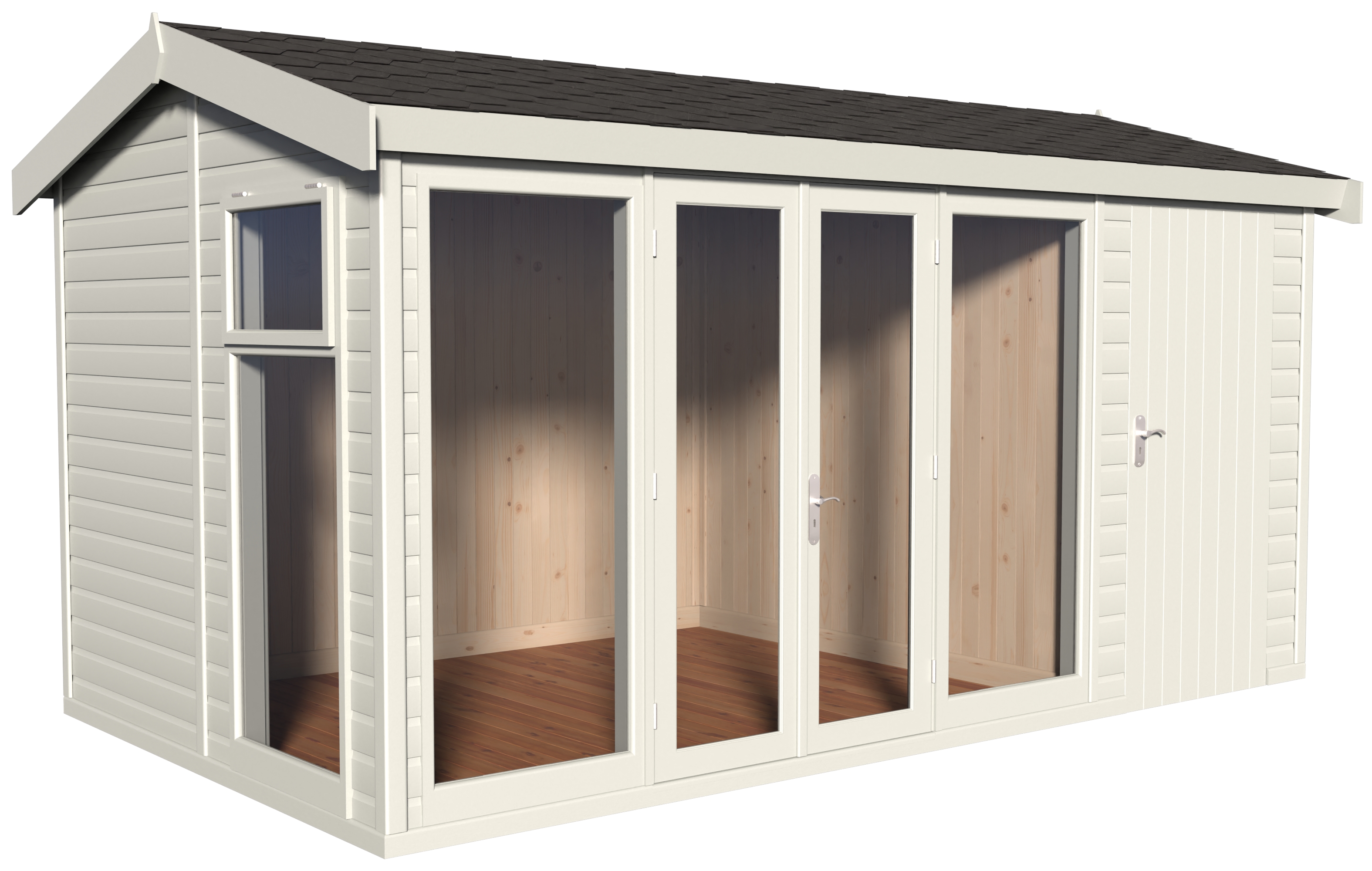 Pavilion with Shed