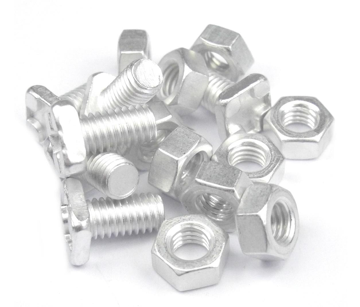 50 x 10mm nuts and bolts