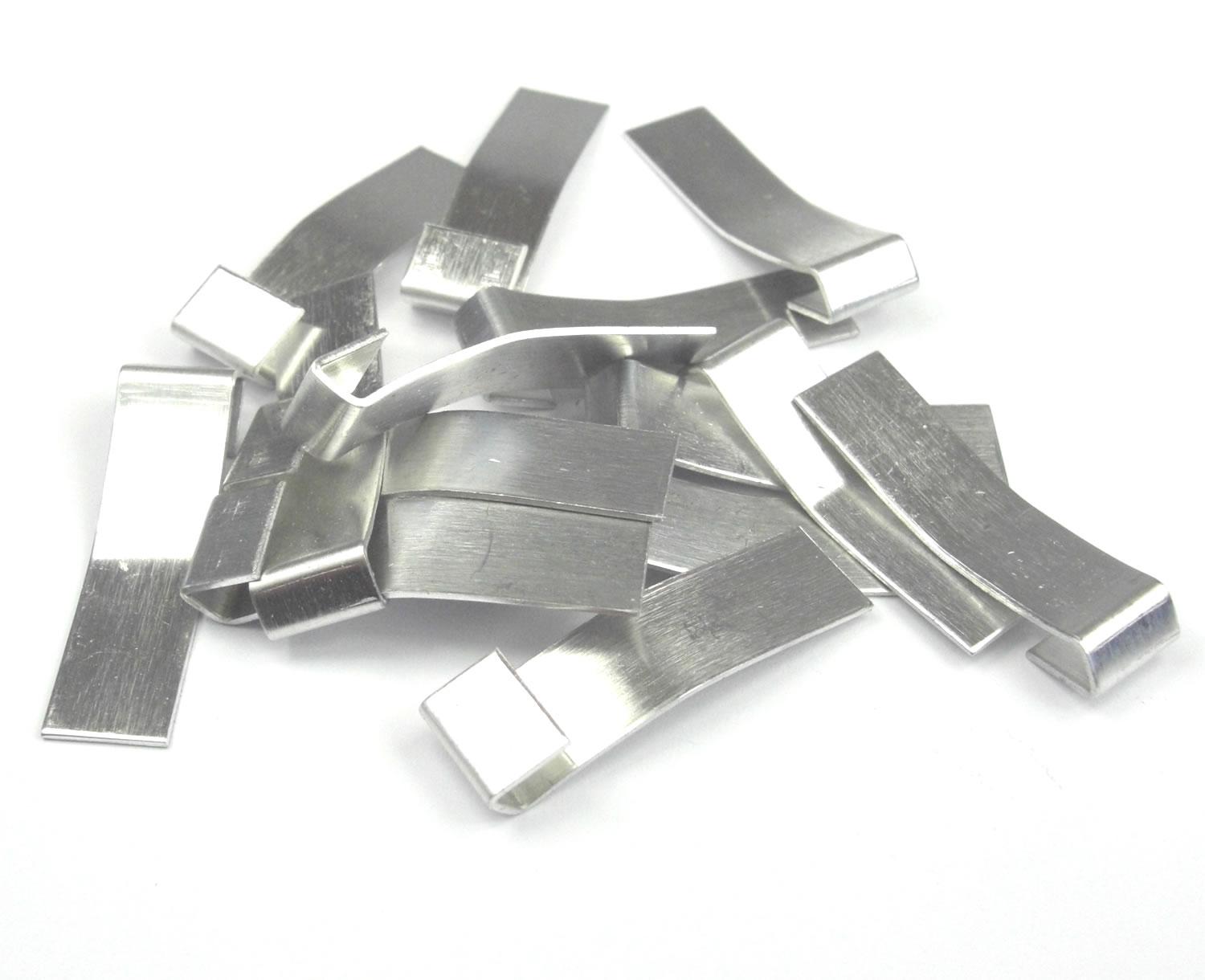 25 x Bendy over lap clips for glazing