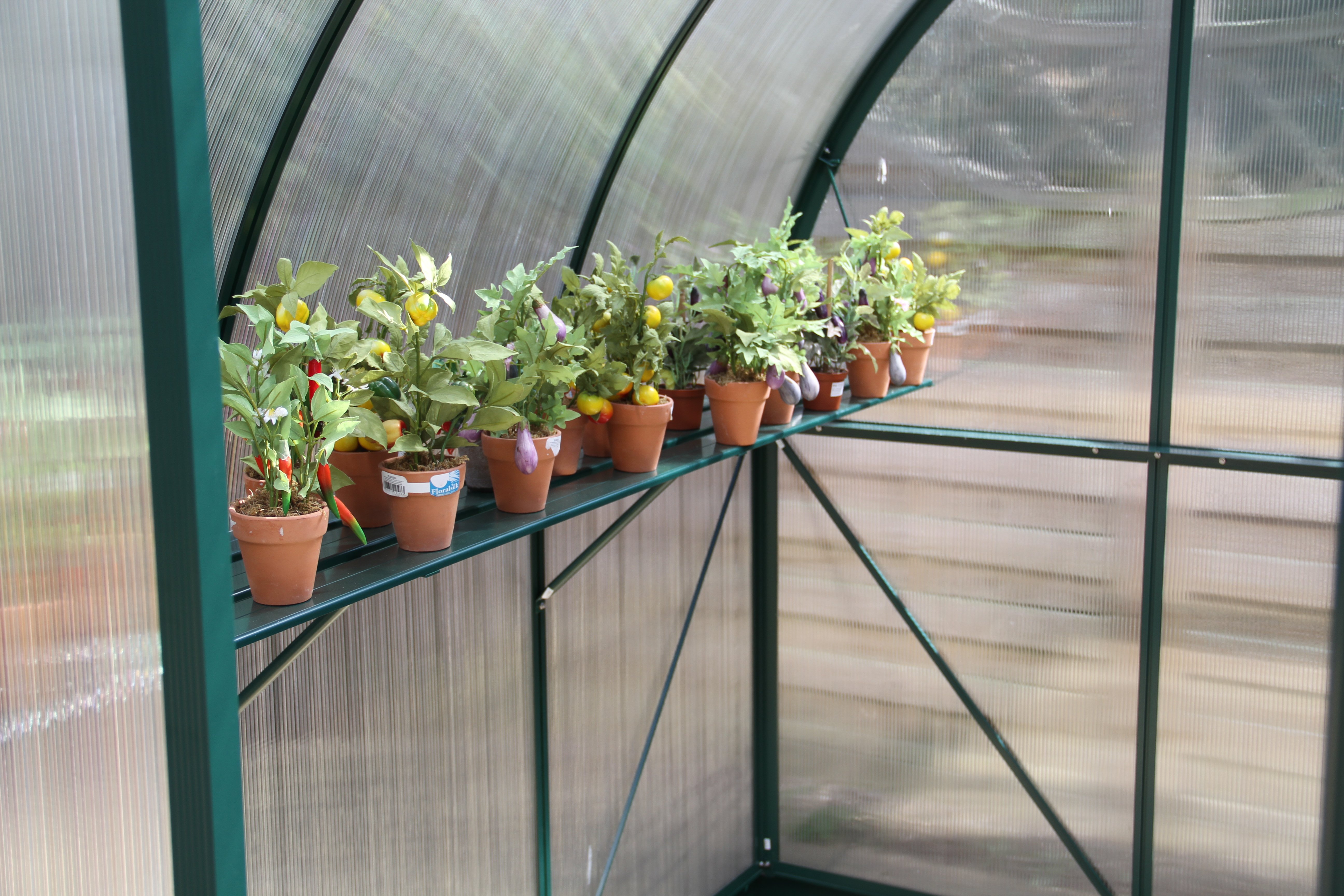 625mm wide staging kit for garden monkey greenhouse