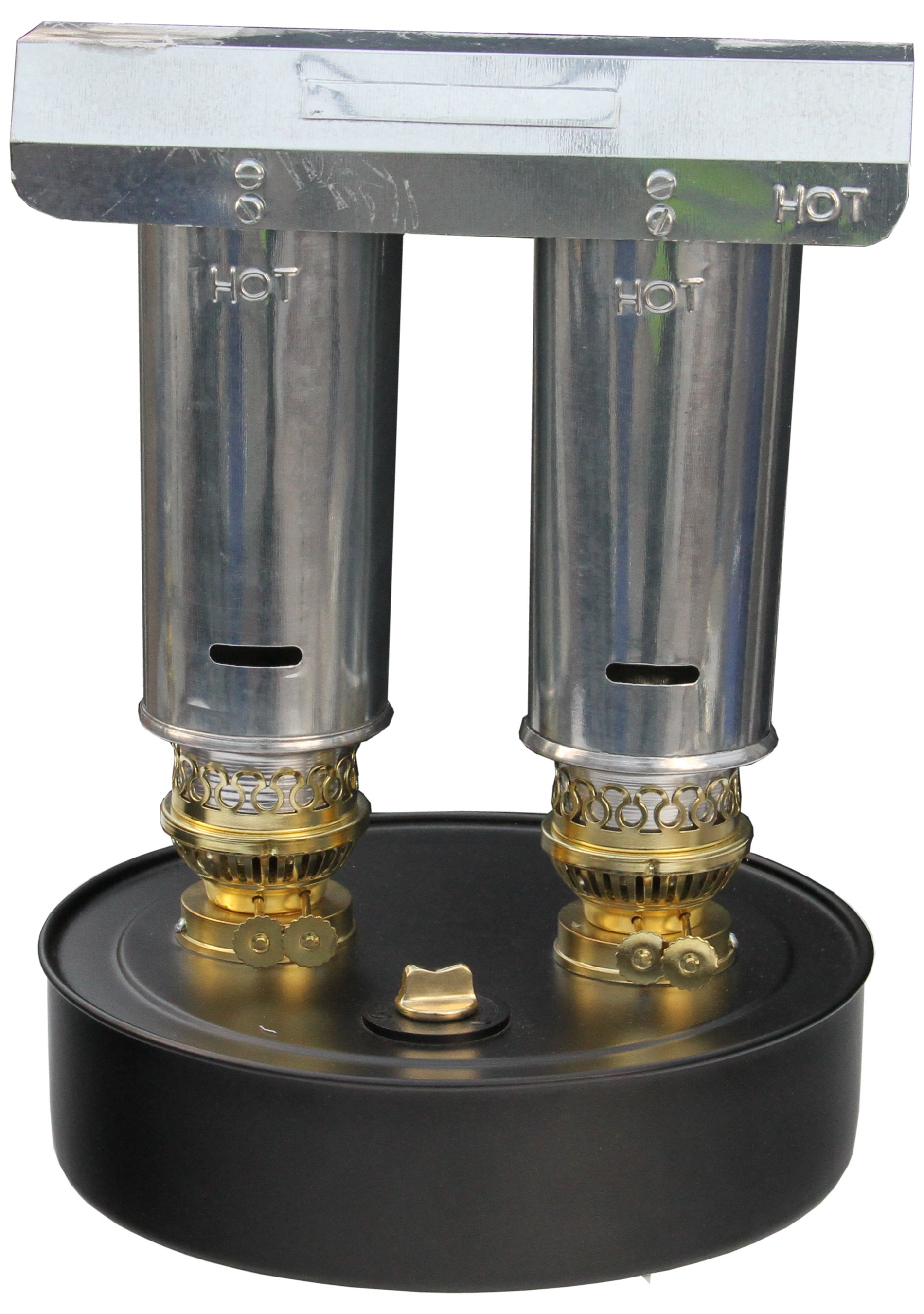 Paraffin double burner greenhouse heater
