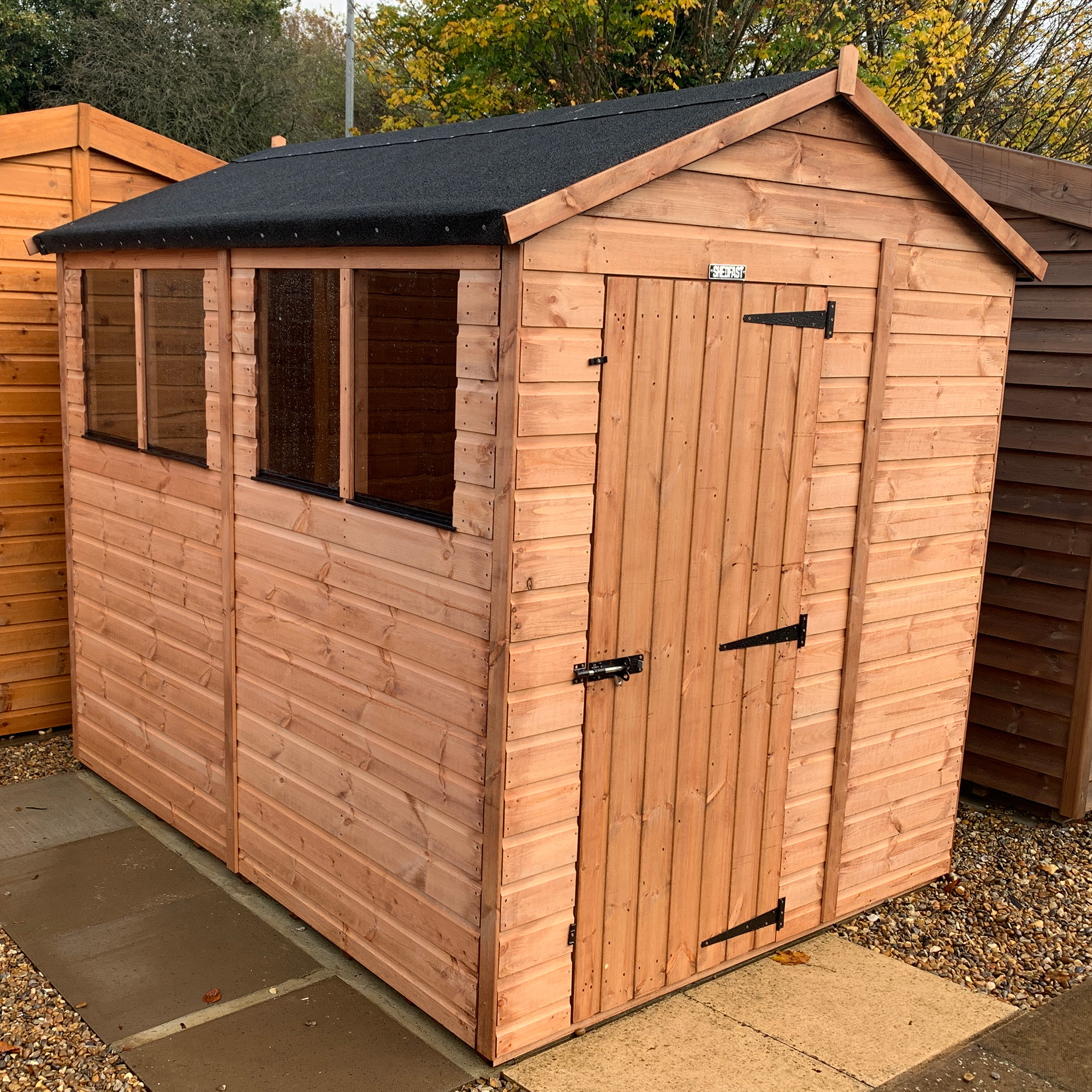 Shedfast Apex 6ft wide garden shed from the Greenhouse People