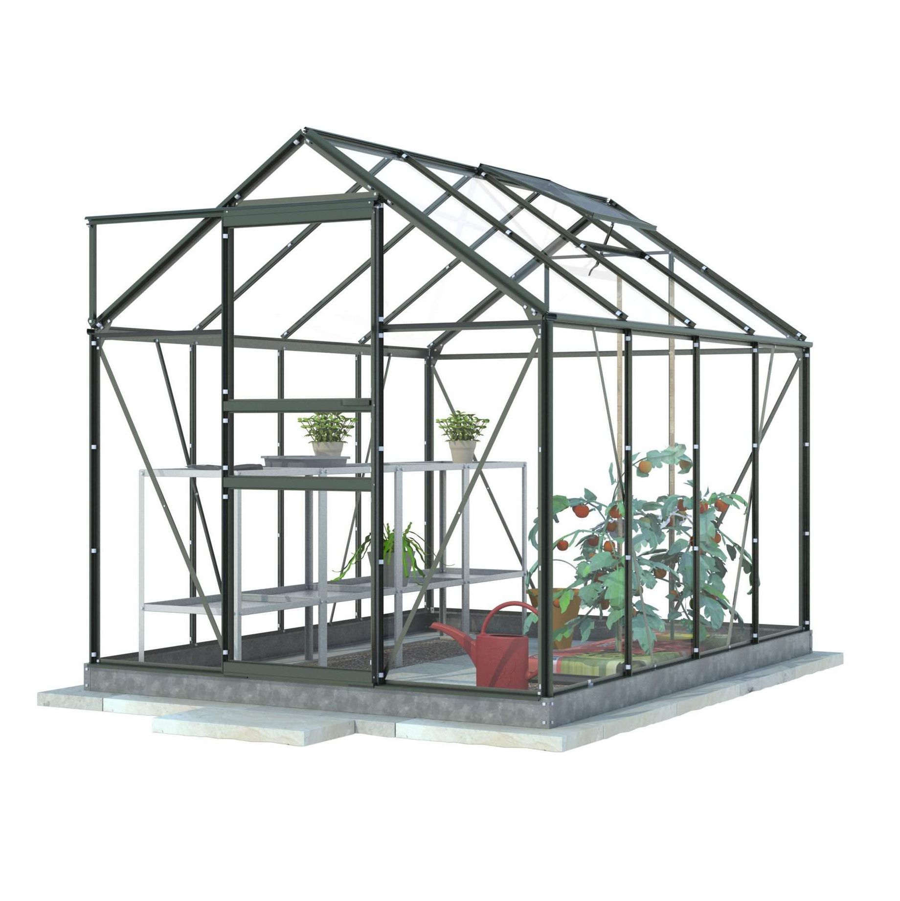 Simplicity Aluminium Greenhouses by The Greenhouse People