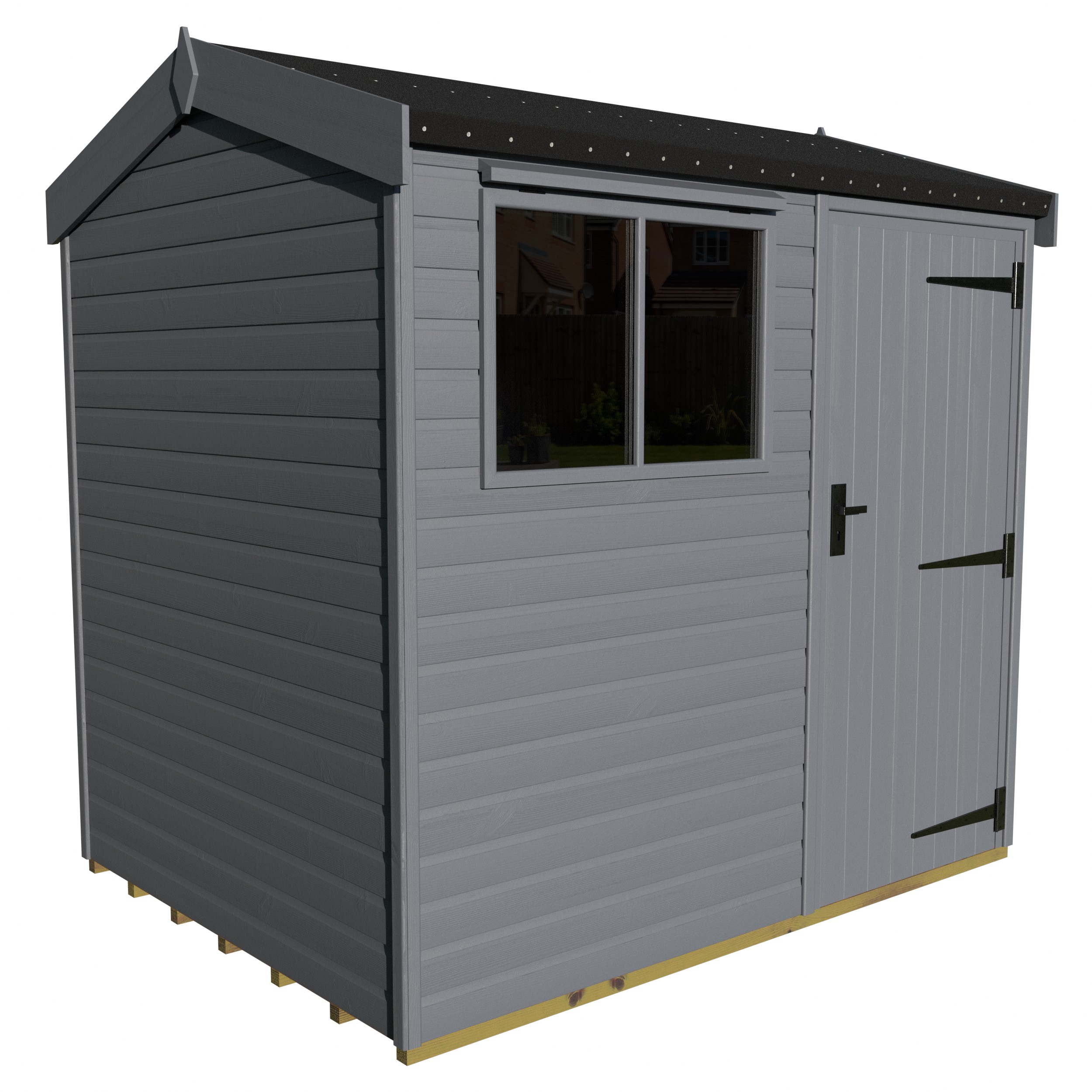 Malvern Heavy Duty Pavilion 6ft deep Fleet Grey 8ft x 6ft