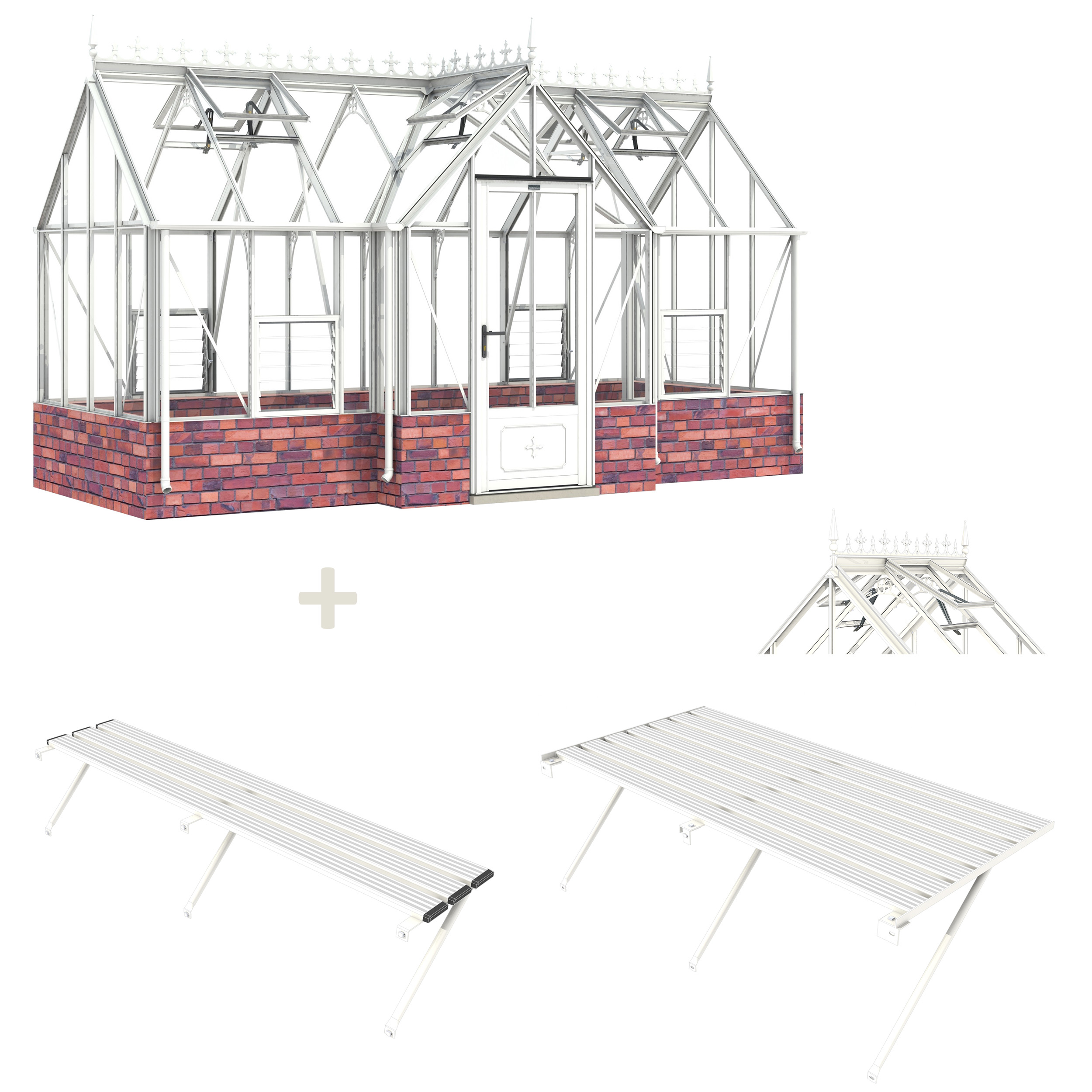 Robinsons Ranby 16ft9 x 7ft6 Ultimate Package in Heritage White | The ...