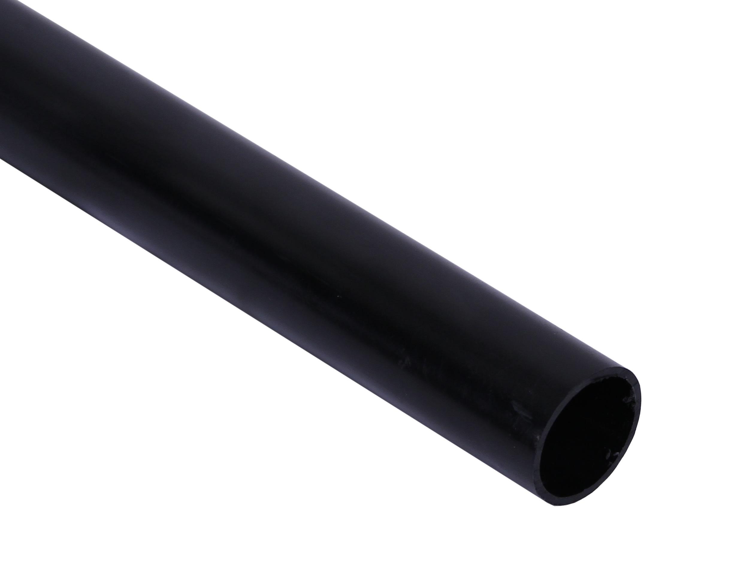 Black pipe 3m 36 mm (32mm / 1¼ internal)