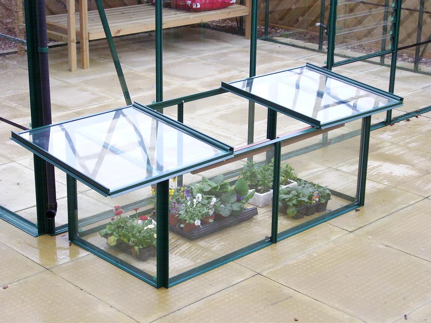 Cold frame 4ftx2ft Green