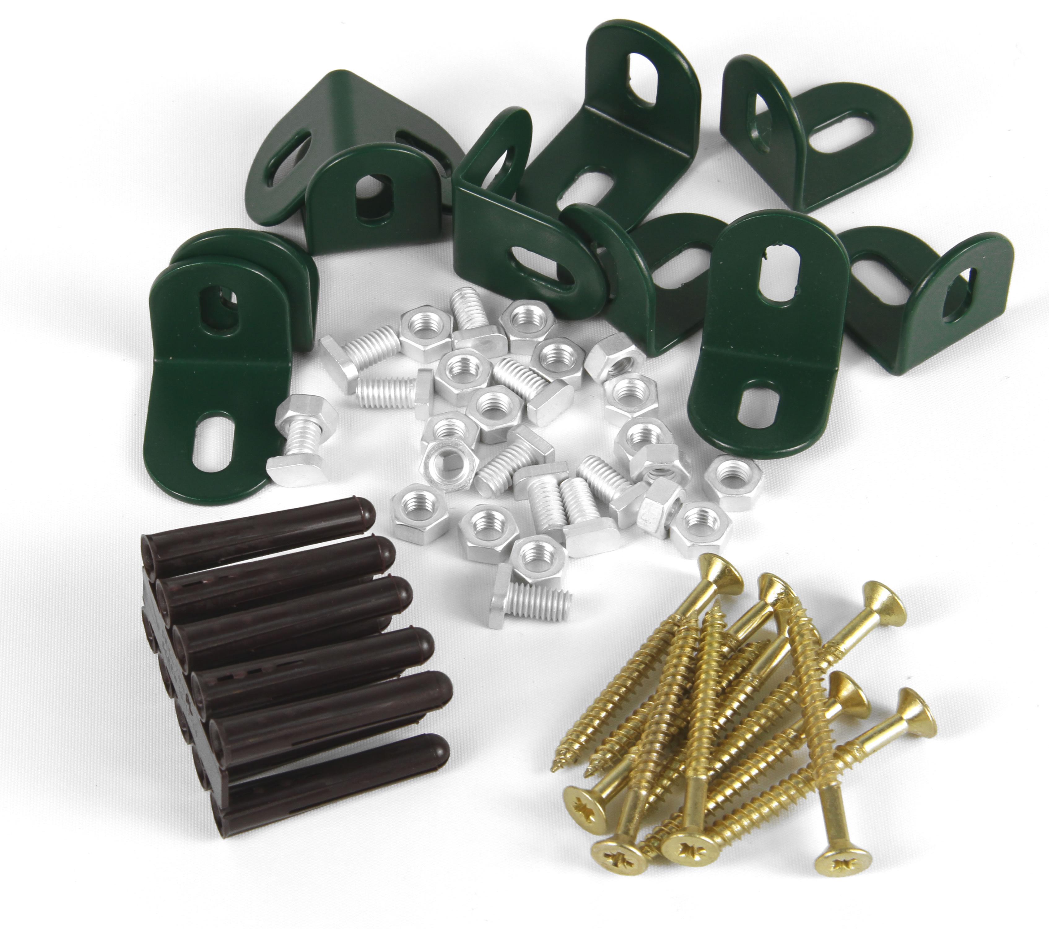 Concrete anchoring Set Green RAL 6005