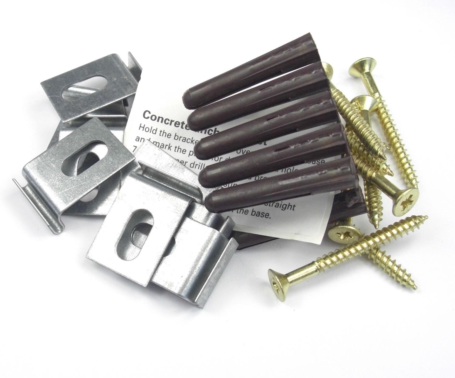 Classic Concrete anchoring set for galvanised bases