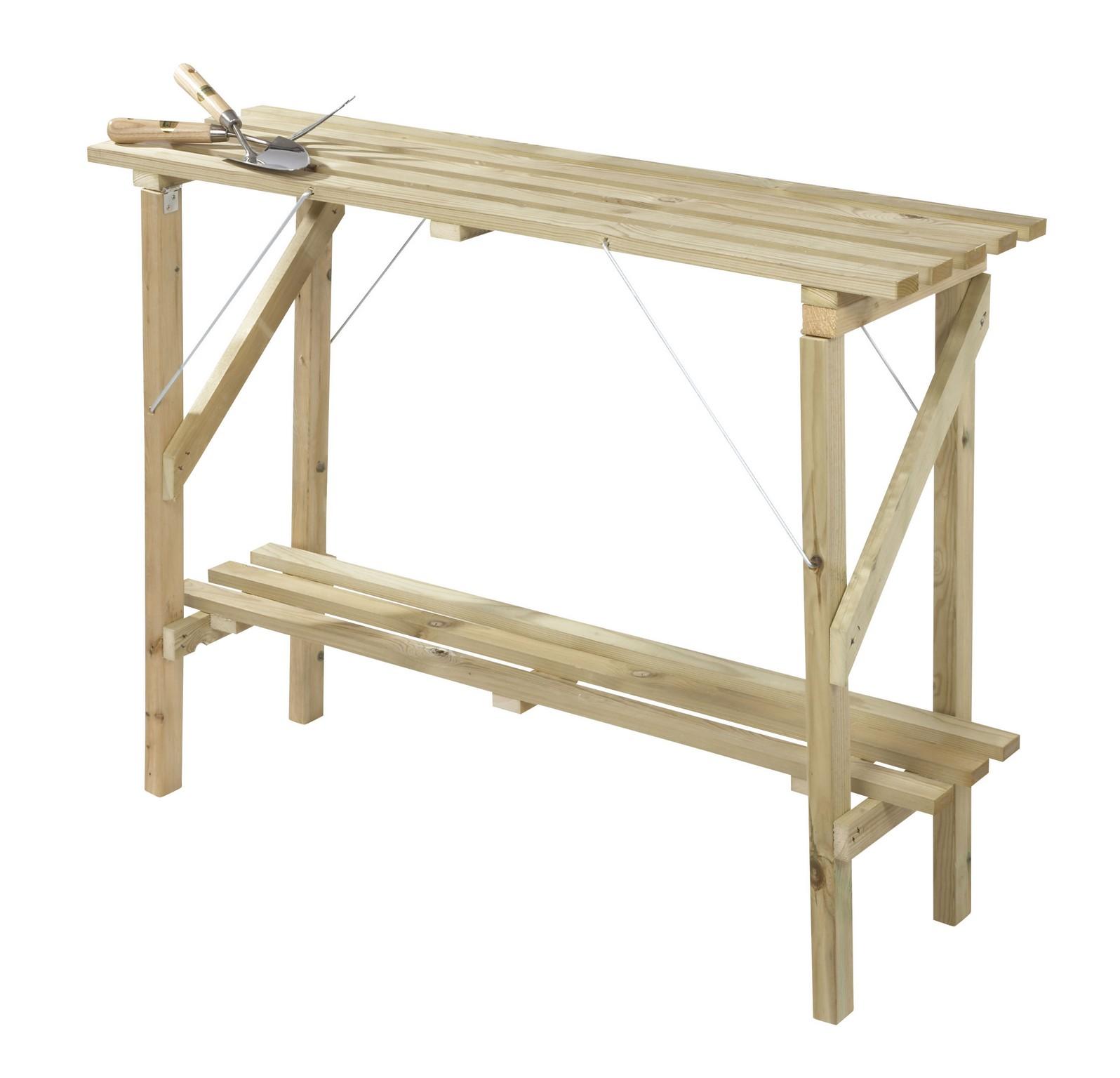 Foldaway Staging 4ft long 14" wide