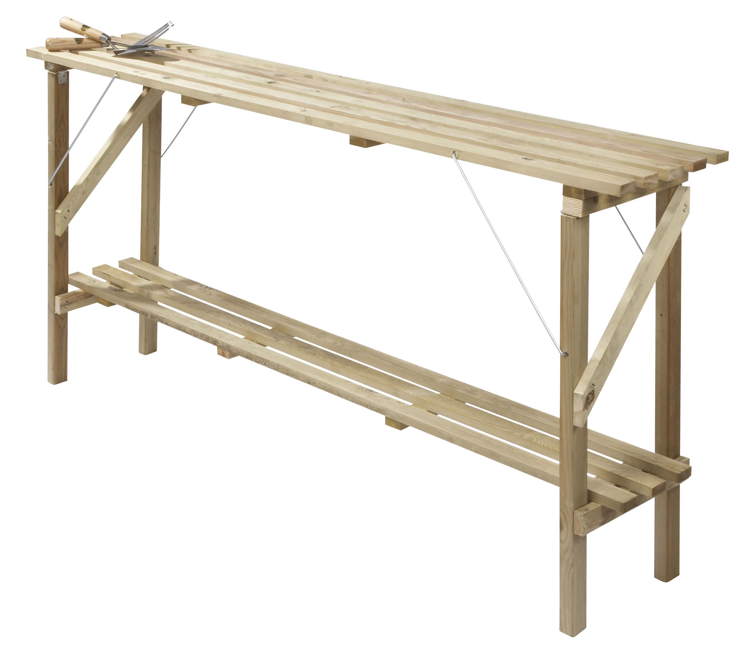 Foldaway Staging 6ft long 14" wide