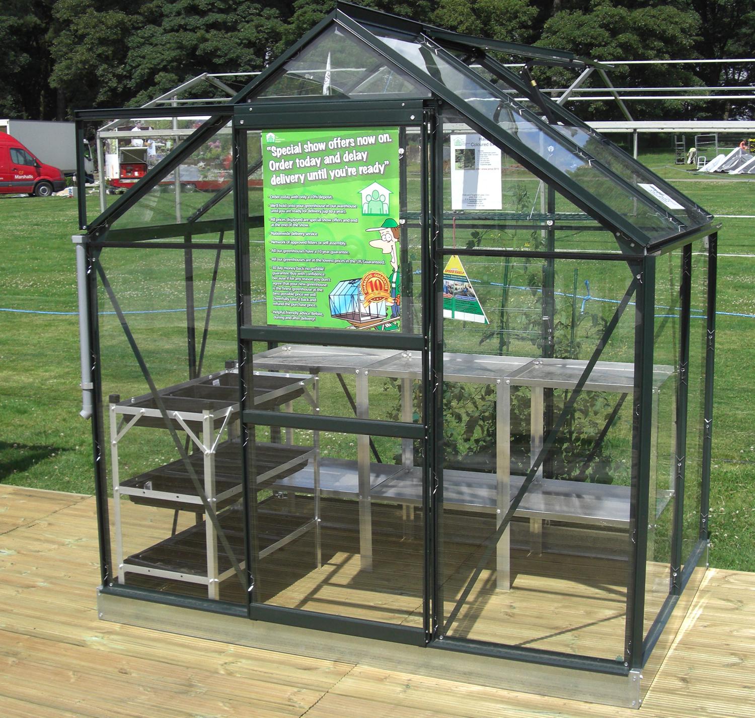 Popular 6ft x 4ft Green **PACKAGE**