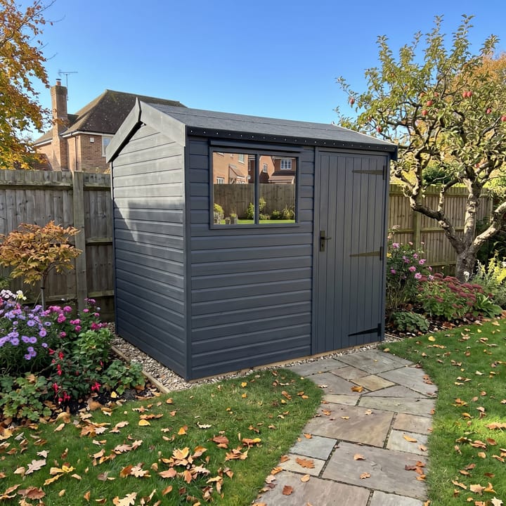 Malvern Heavy Duty Pavilion 6ft deep Graphite Grey
