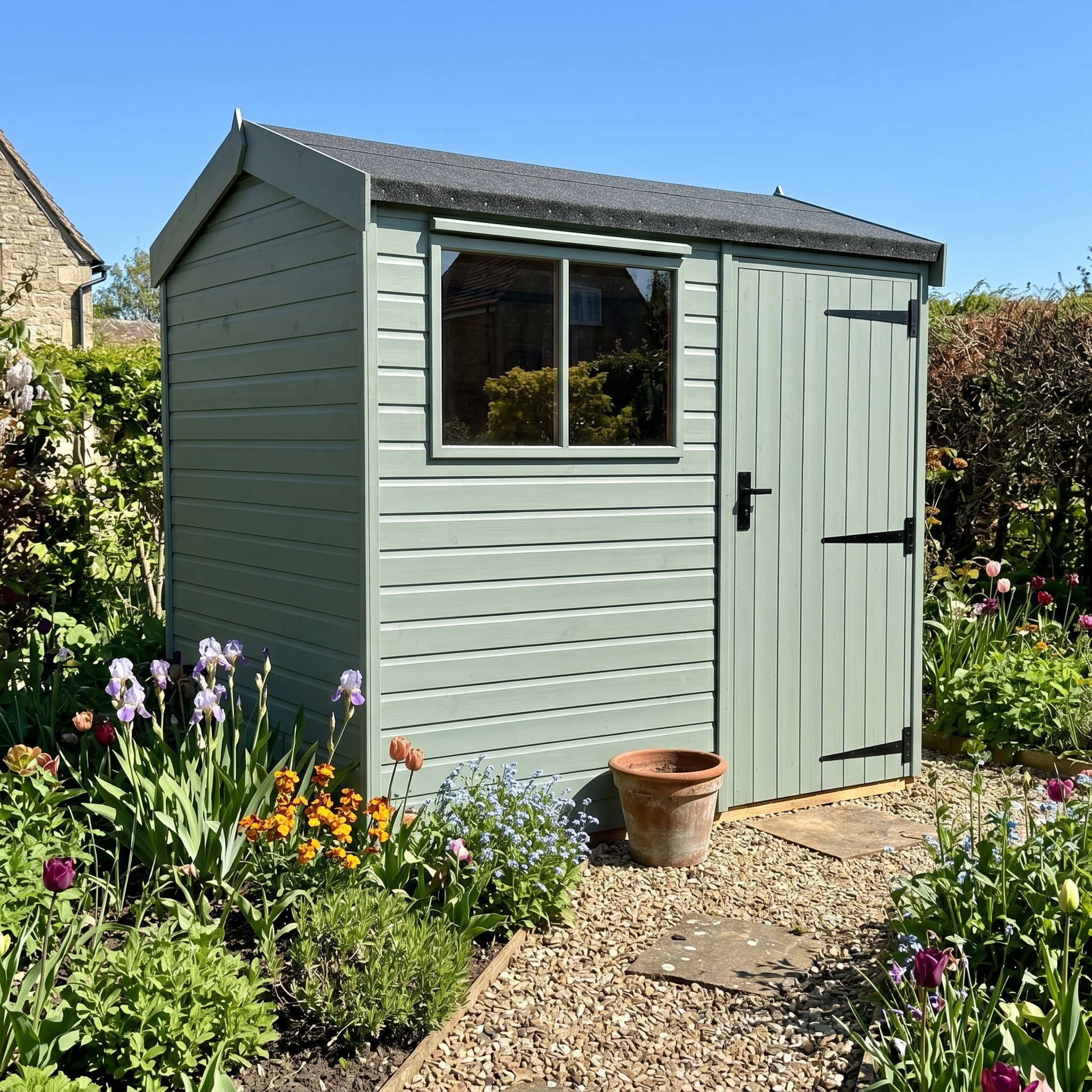 Malvern Heavy Duty Pavilion 6ft deep Malvern Green