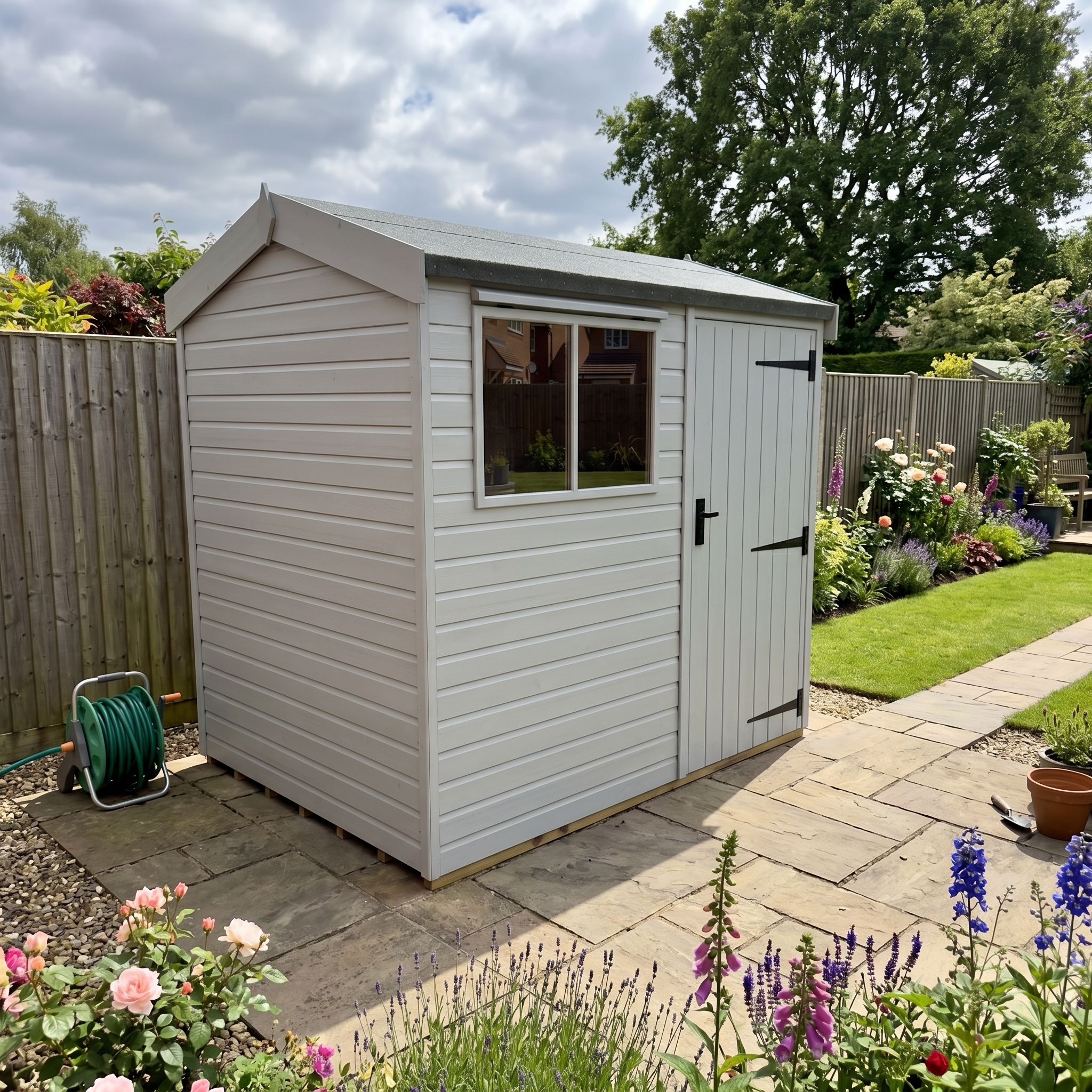 Malvern Heavy Duty Pavilion 6ft deep Olive Grey