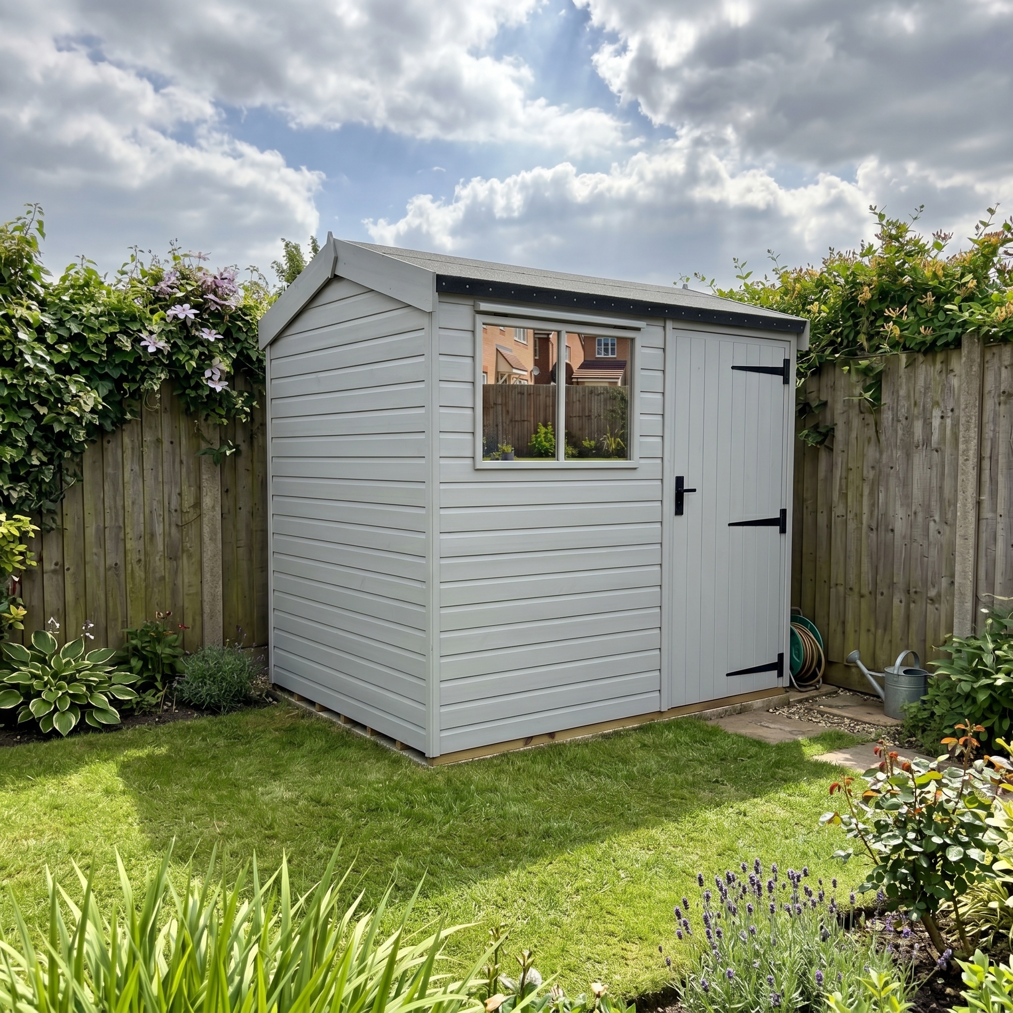 Malvern Heavy Duty Pavilion 6ft deep Olive Grey