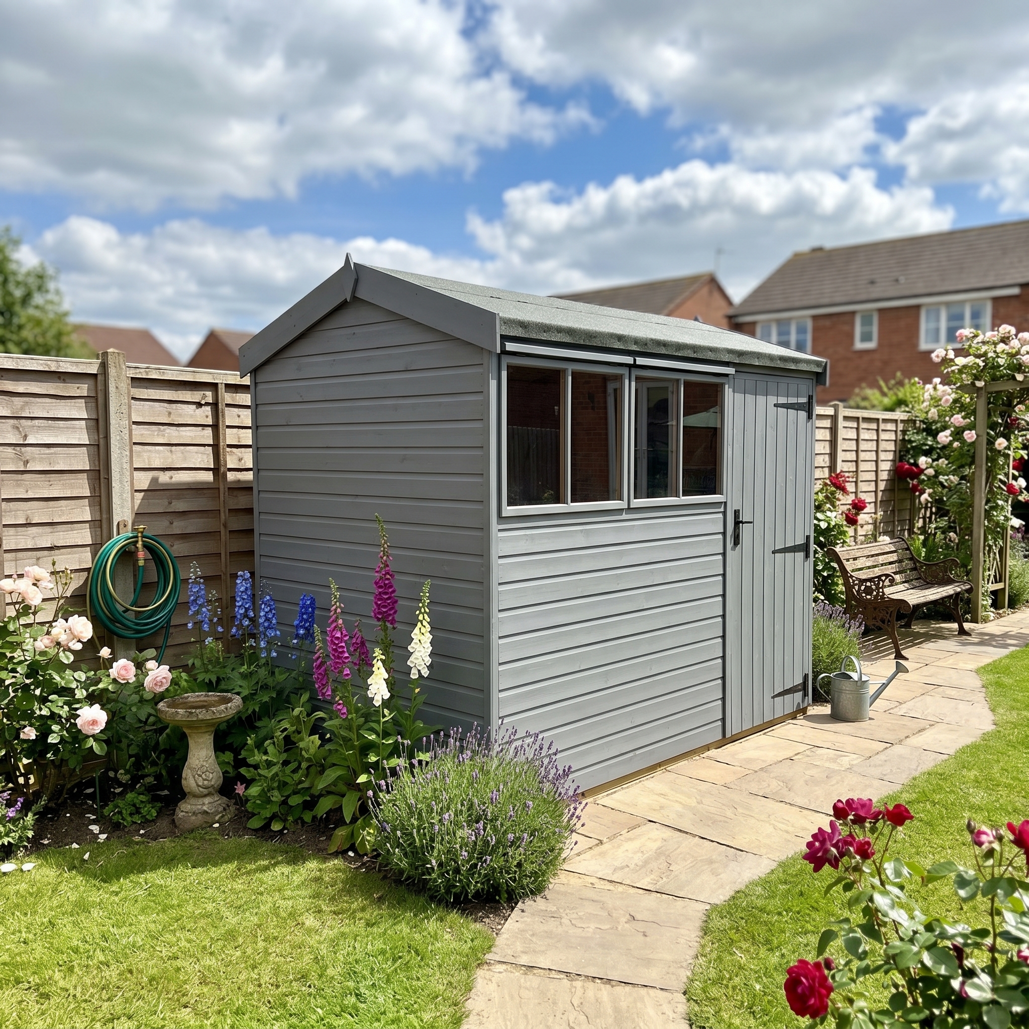Malvern Heavy Duty Pavilion 6ft deep Fleet Grey