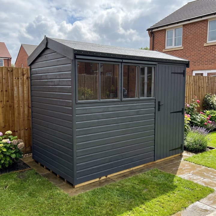 Malvern Heavy Duty Pavilion 6ft deep Graphite Grey