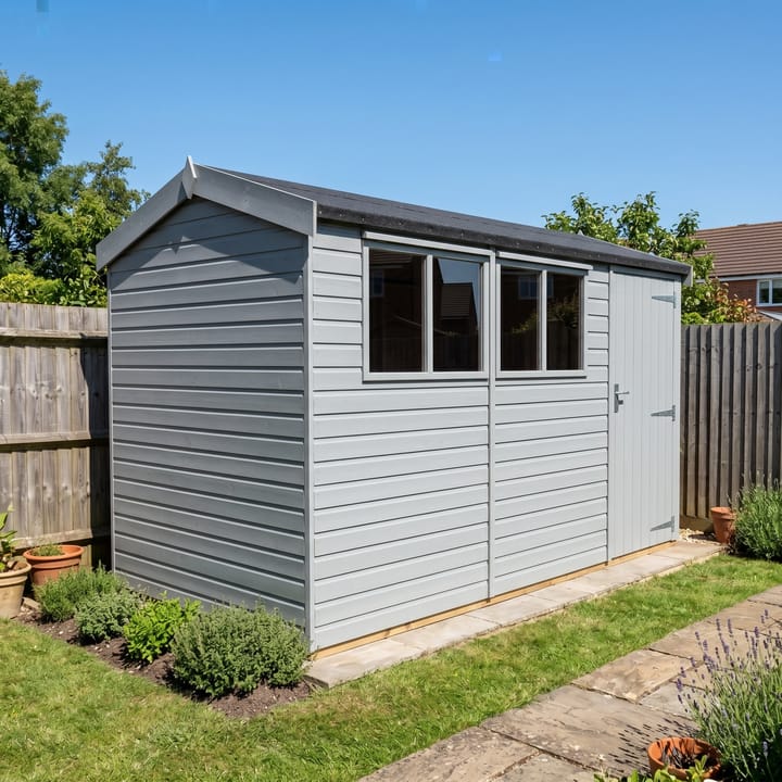 Malvern Heavy Duty Pavilion 6ft deep Olive Grey