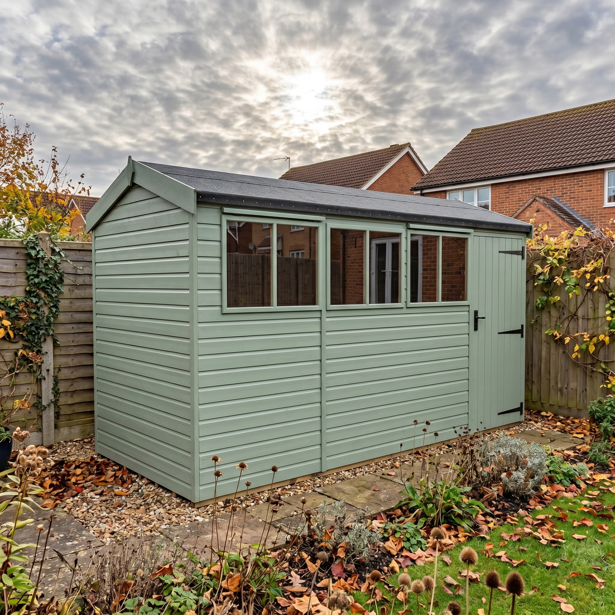 Malvern Heavy Duty Pavilion 6ft deep Malvern Green