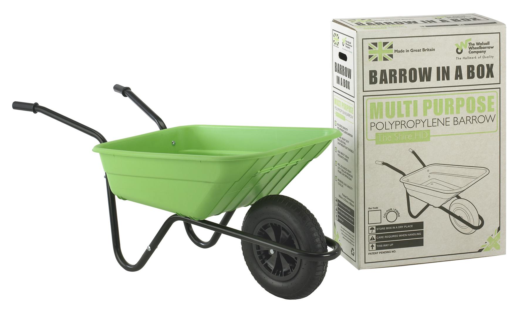 Lime Wheel Barrow