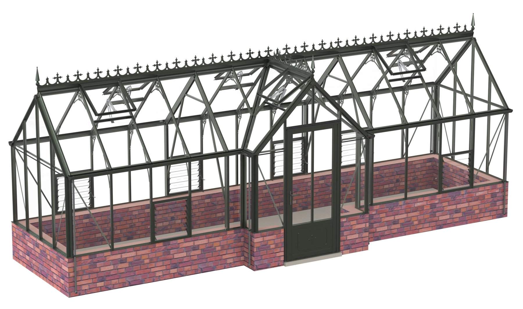 Robinsons Ranby 7ft x 24ft11, in Old Cottage Green