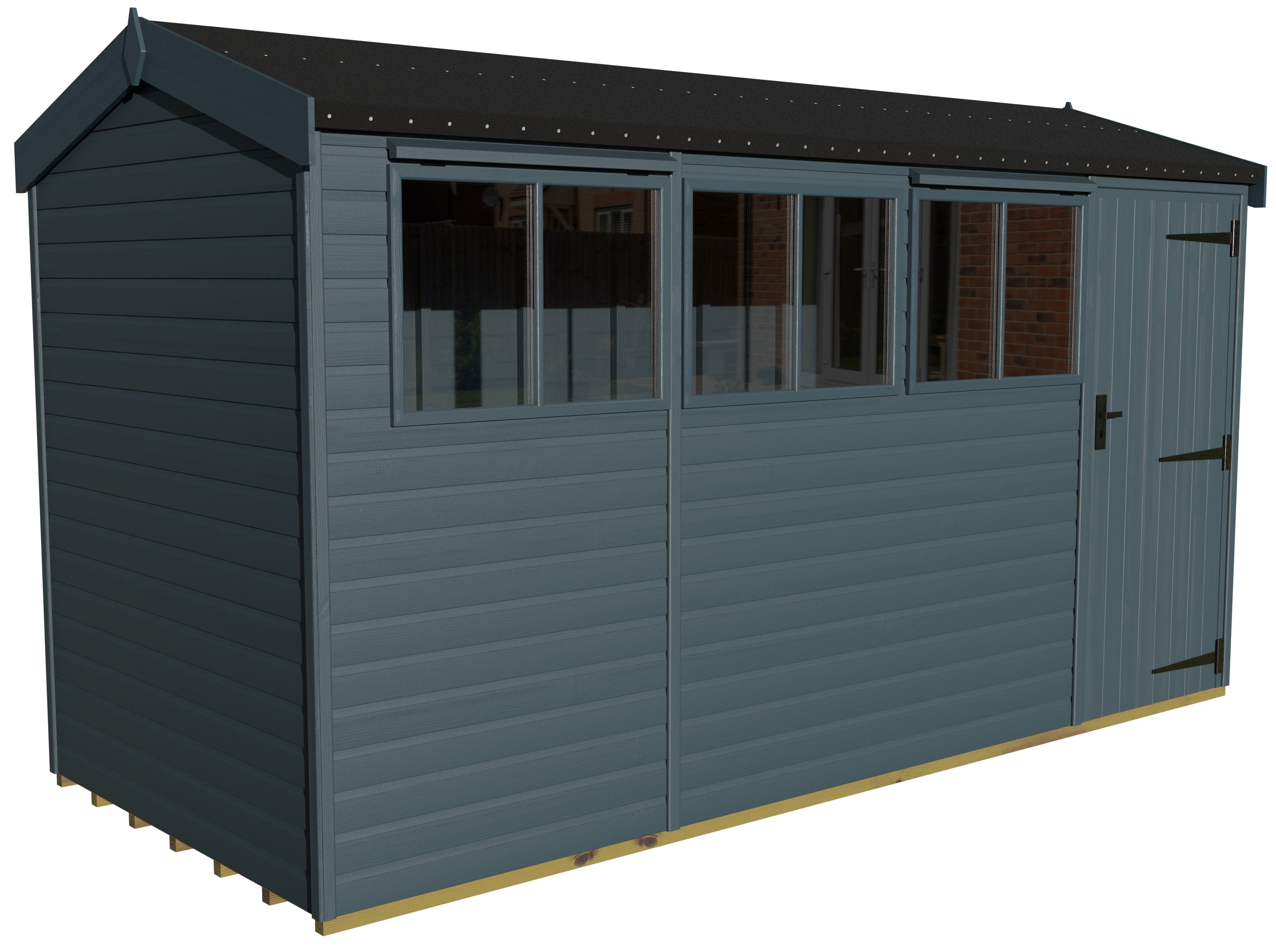 Heavy Duty Pavilion 14x6 | Ocean Blue