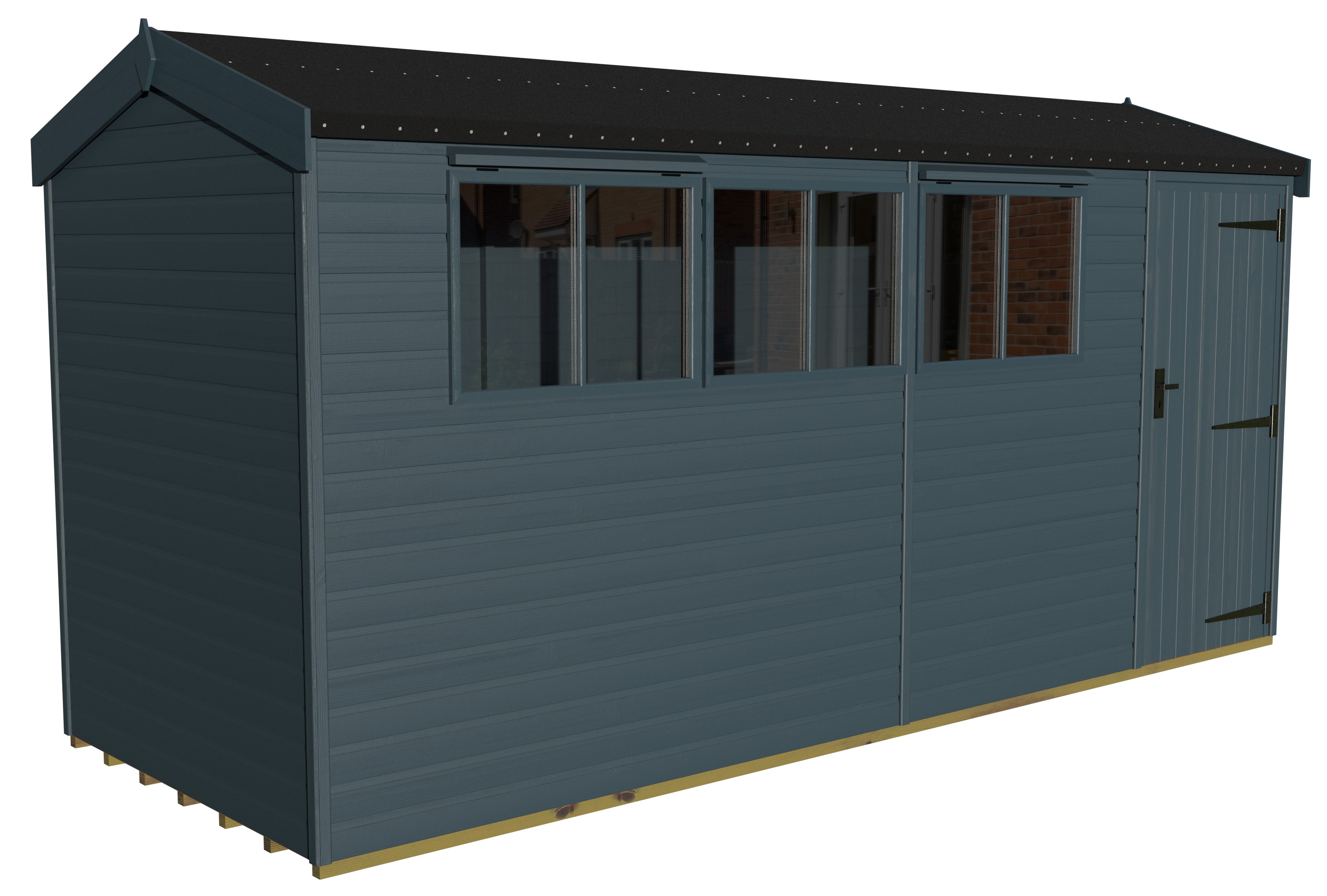 Heavy Duty Pavilion 16x6 | Ocean Blue