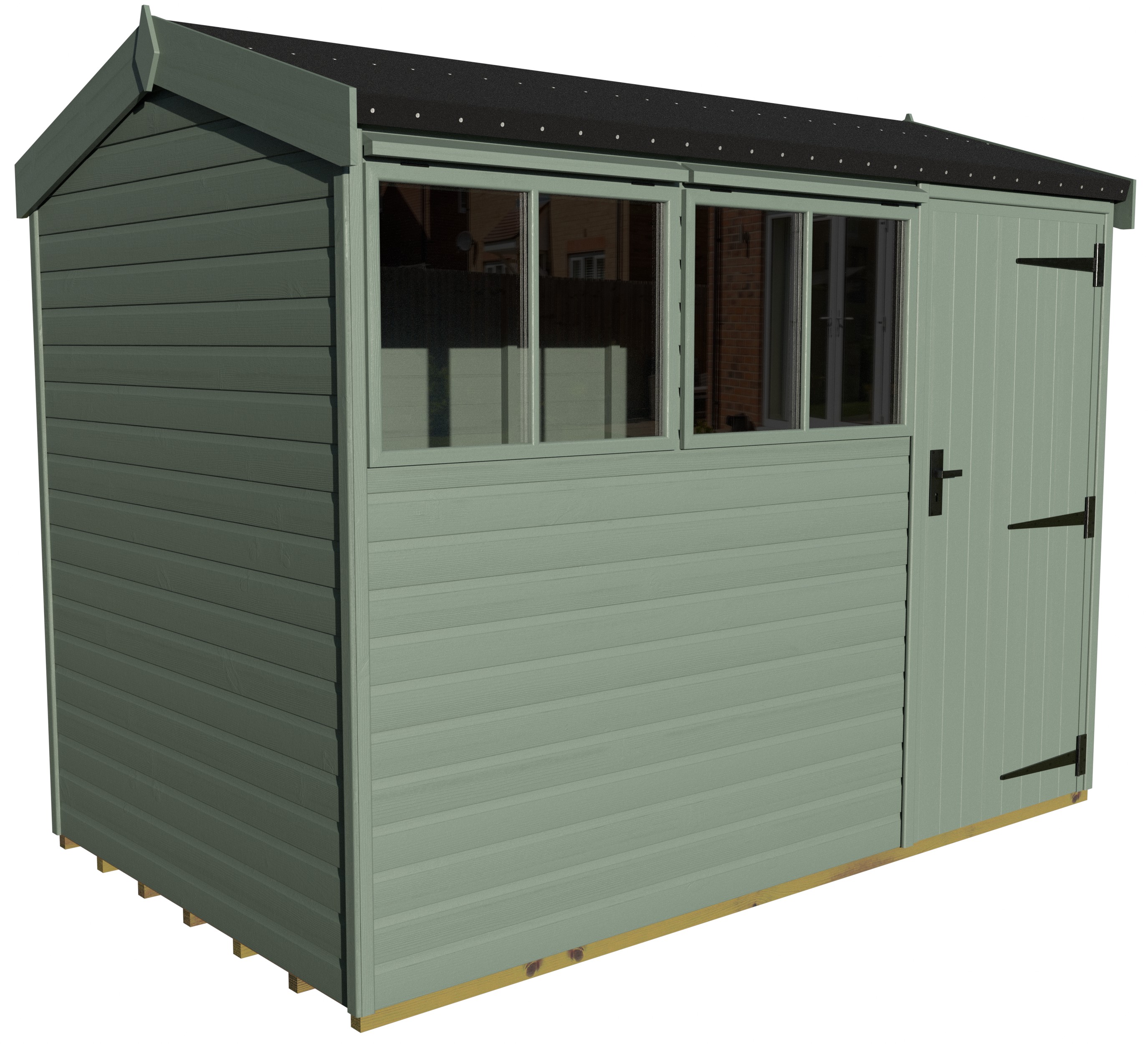 Heavy Duty Pavilion 10x6 | Malvern Green