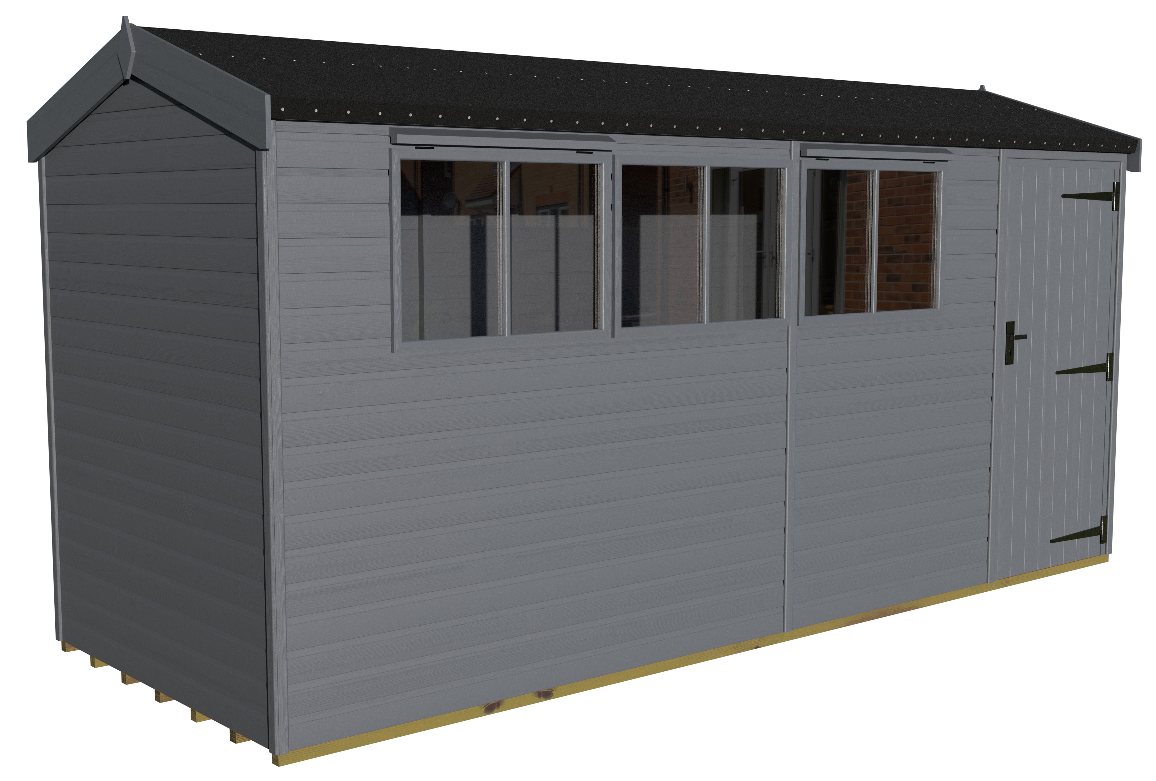 Heavy Duty Pavilion 16x6 | Fleet Grey